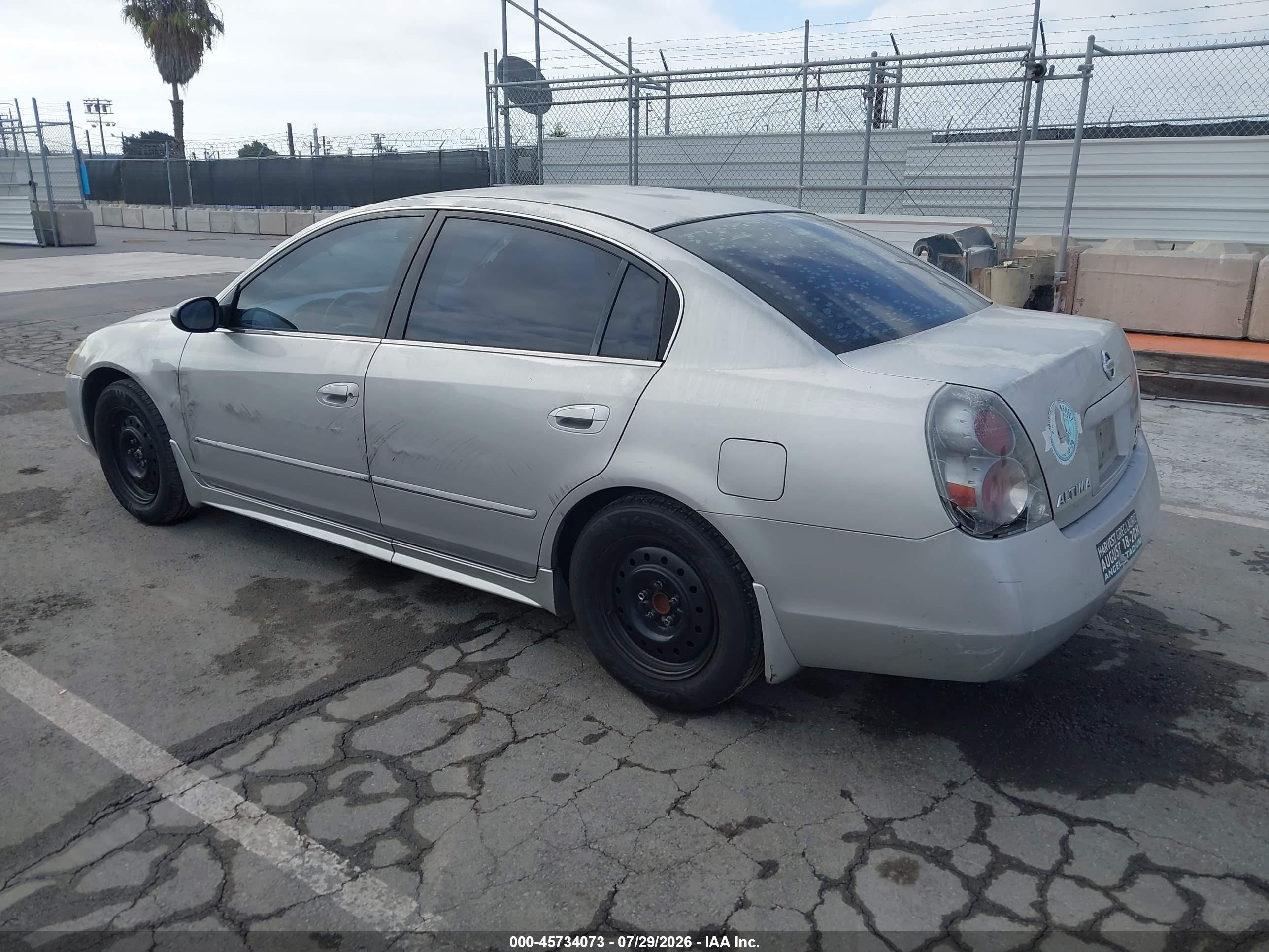 2006 Nissan Altima 2.5 S Серебряный vin: 1N4AL11D96N417203