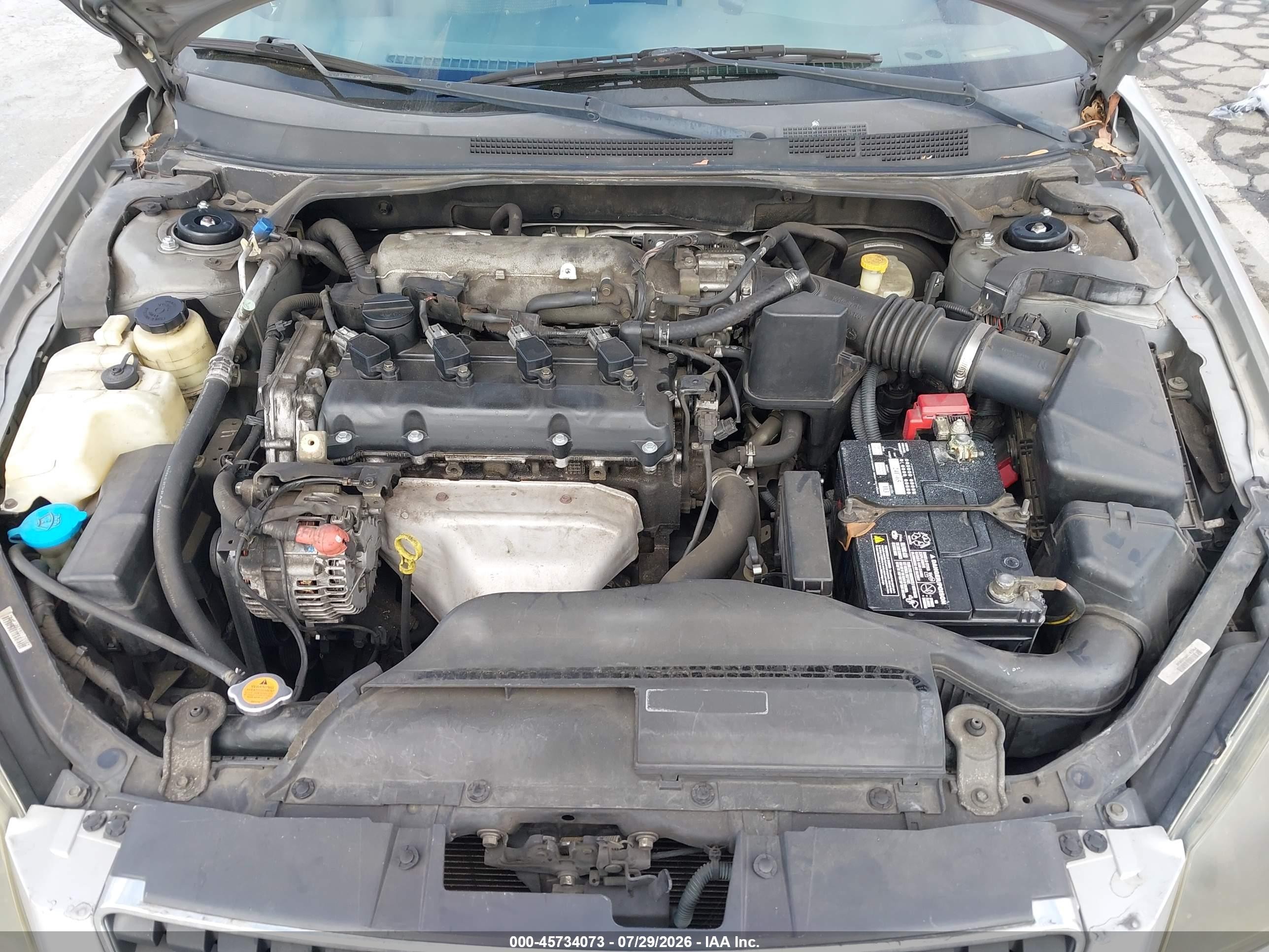 2006 Nissan Altima 2.5 S Серебряный vin: 1N4AL11D96N417203