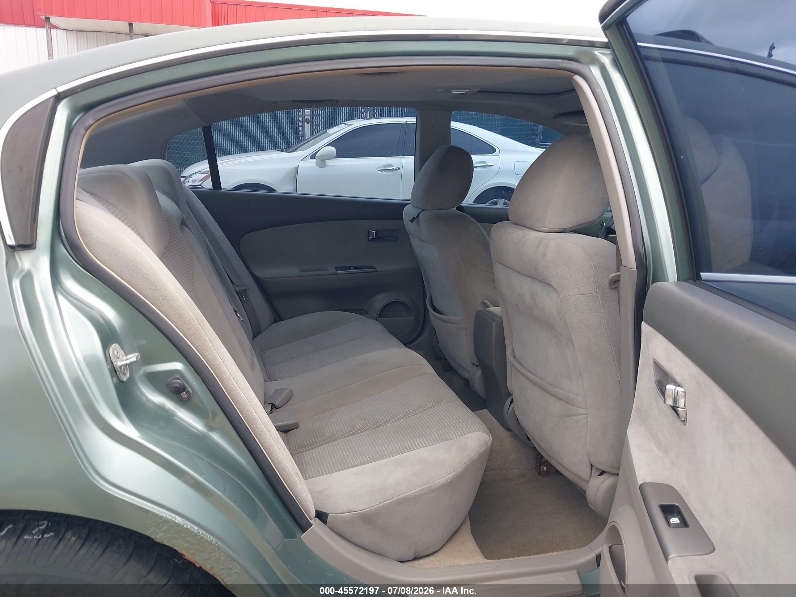 2006 Nissan Altima 2.5 S Green vin: 1N4AL11D96N435989