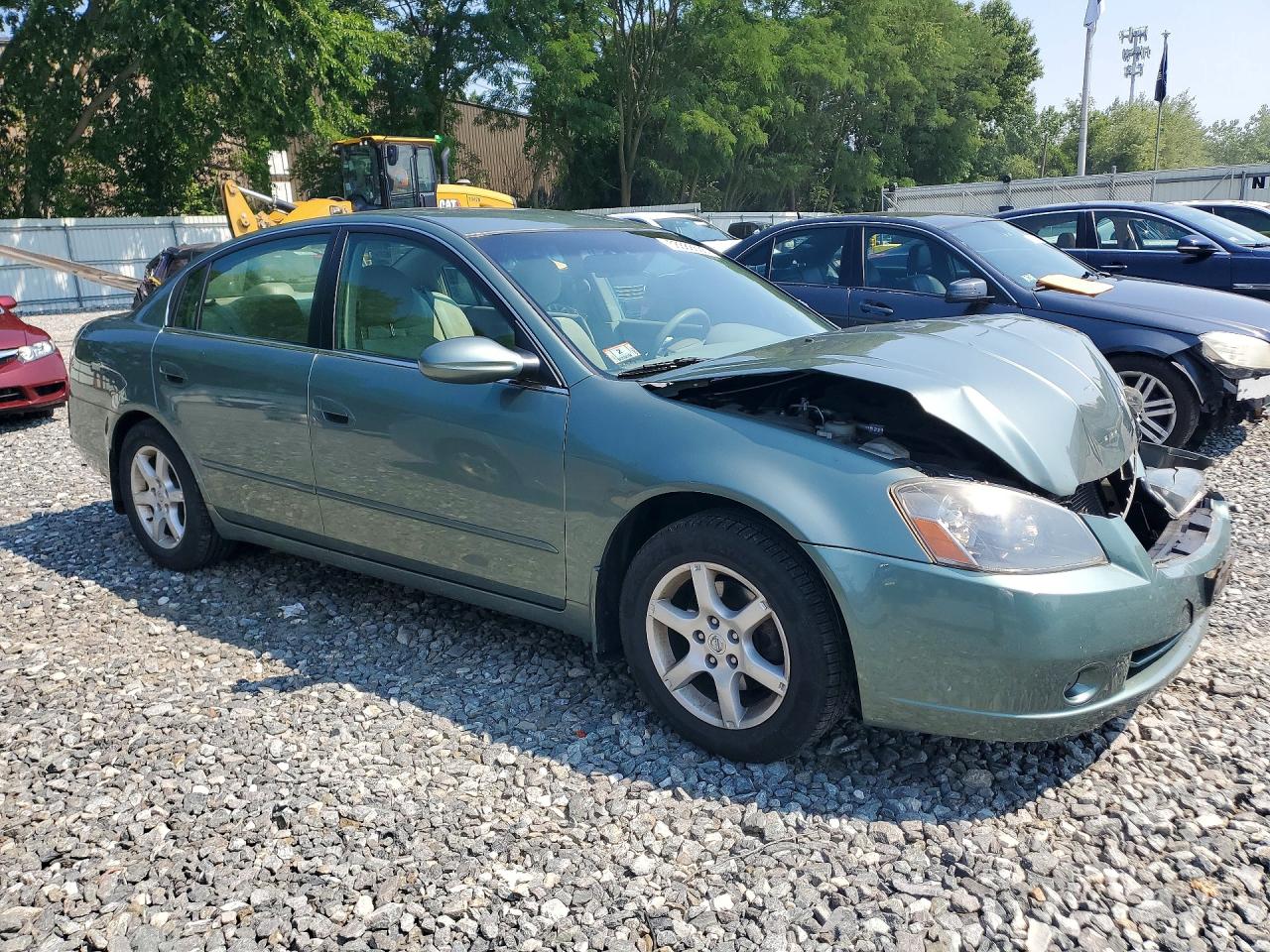 2006 Nissan Altima 2.5 Green vin: 1N4AL11D96N441436
