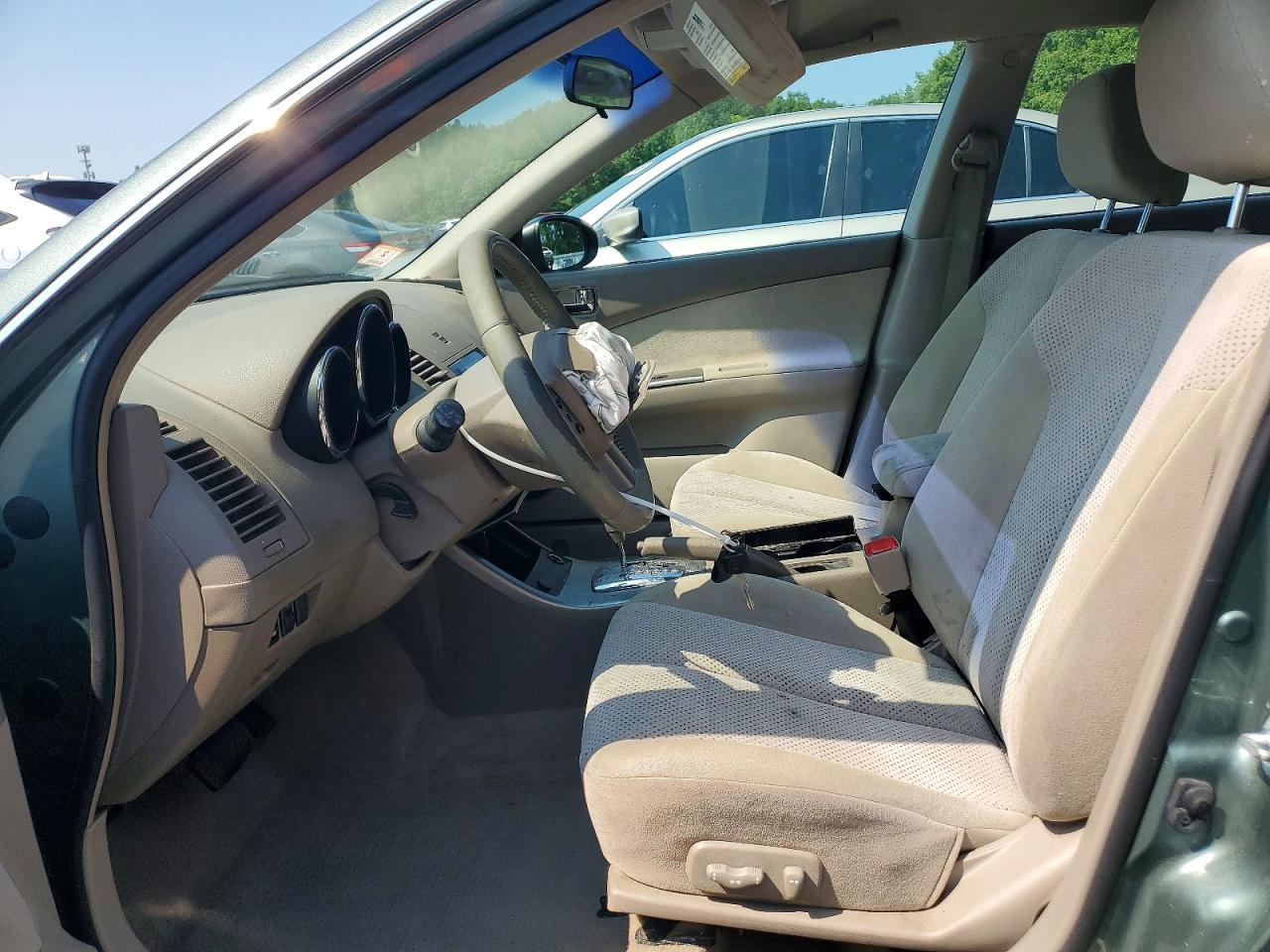 2006 Nissan Altima 2.5 Green vin: 1N4AL11D96N441436