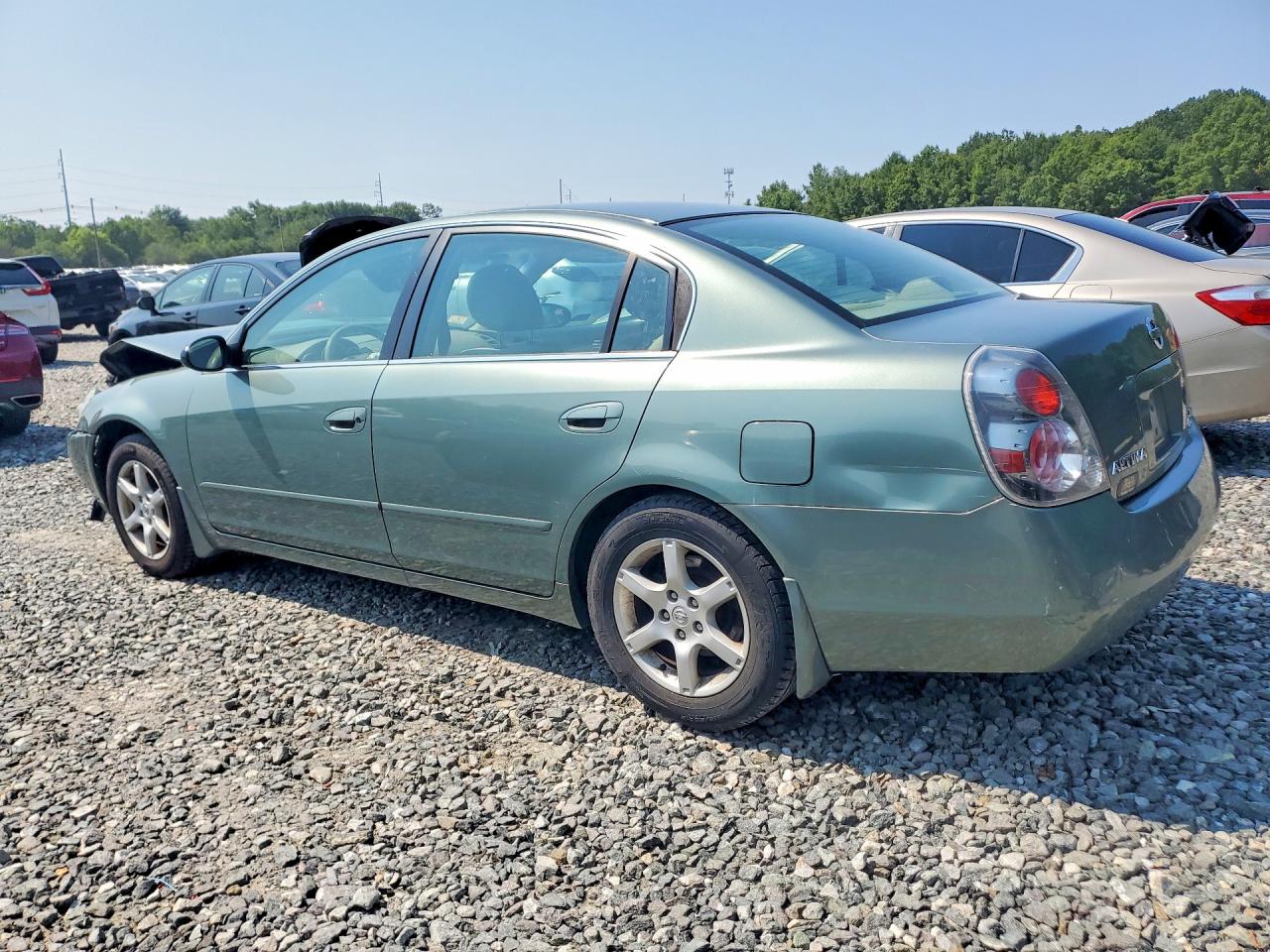 2006 Nissan Altima 2.5 Green vin: 1N4AL11D96N441436