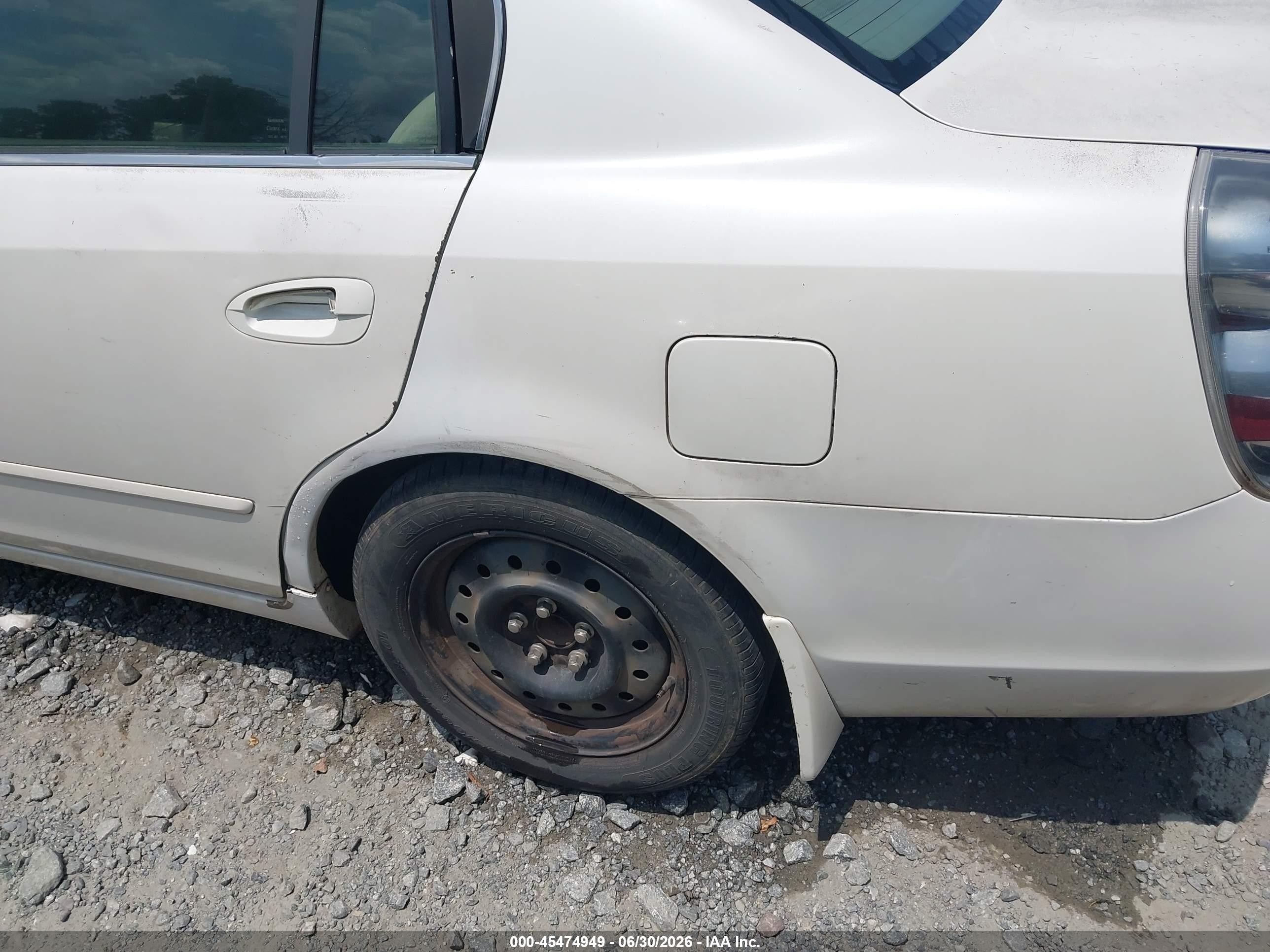 2006 Nissan Altima 2.5 S White vin: 1N4AL11D96N445356
