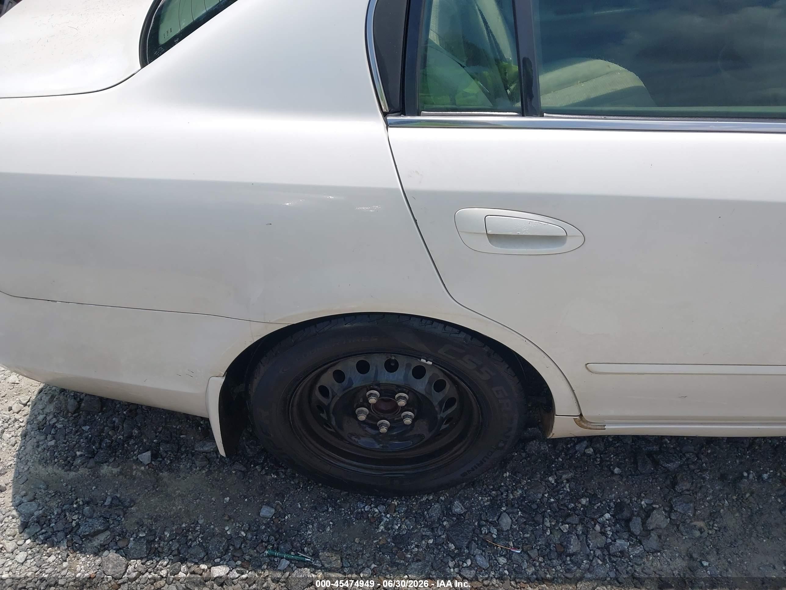 2006 Nissan Altima 2.5 S White vin: 1N4AL11D96N445356