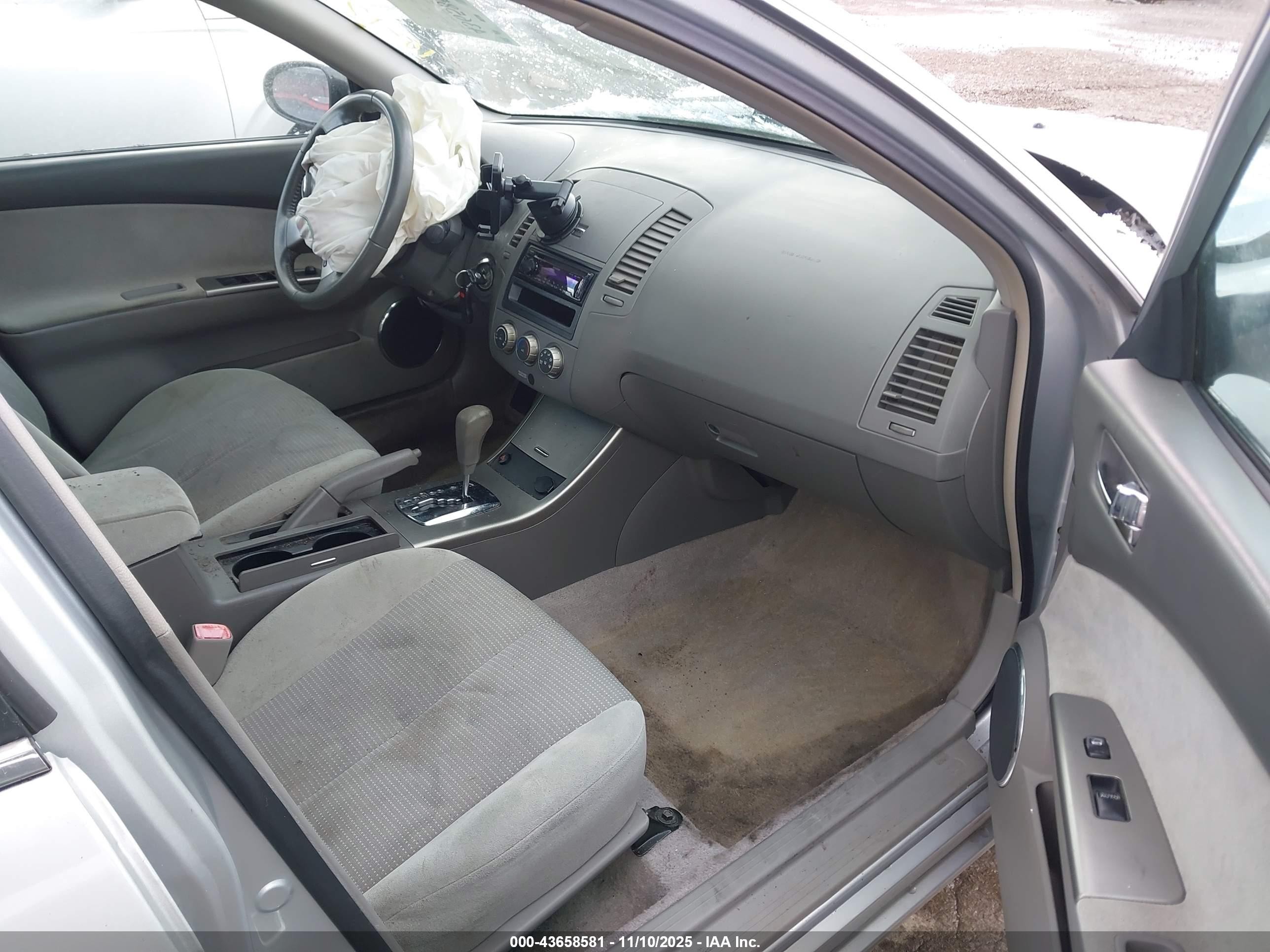 2006 Nissan Altima 2.5 S Gray vin: 1N4AL11D96N460696