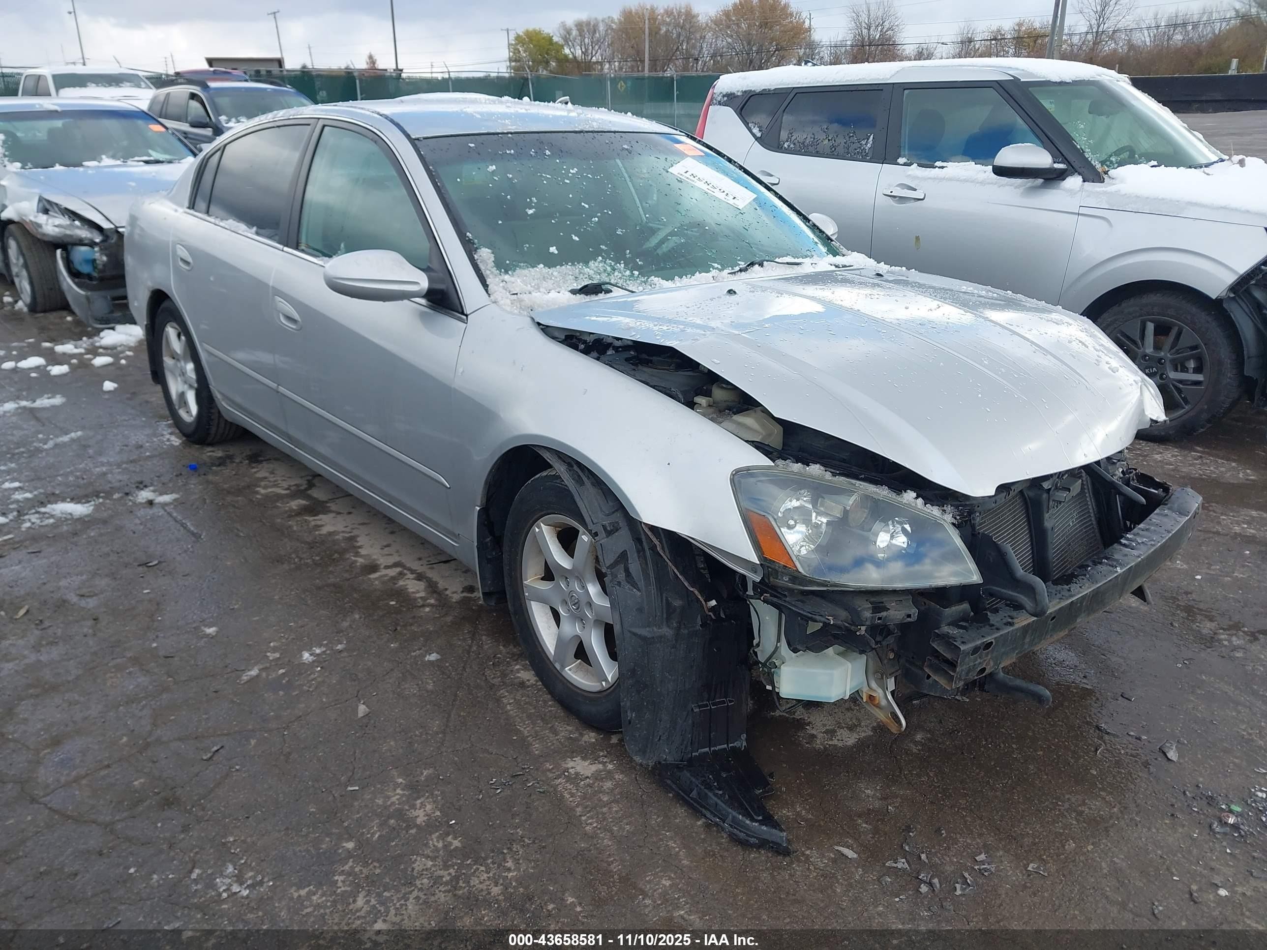 2006 Nissan Altima 2.5 S Gray vin: 1N4AL11D96N460696