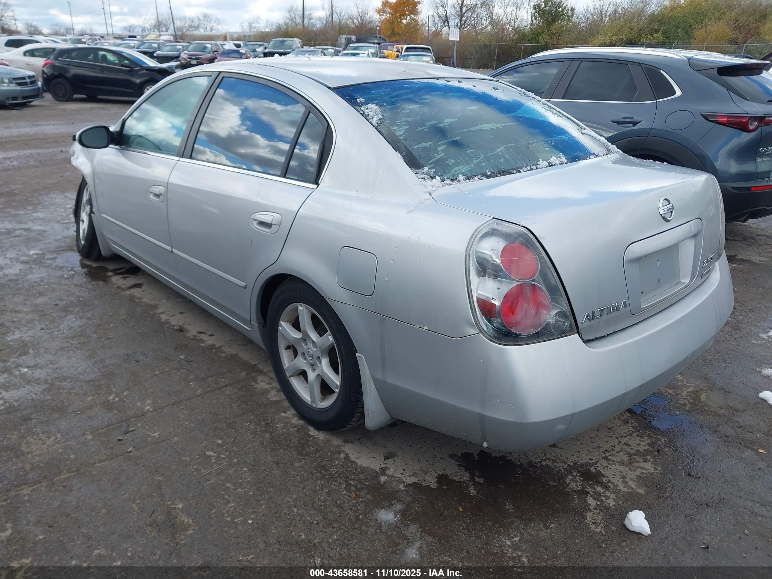 2006 Nissan Altima 2.5 S Gray vin: 1N4AL11D96N460696