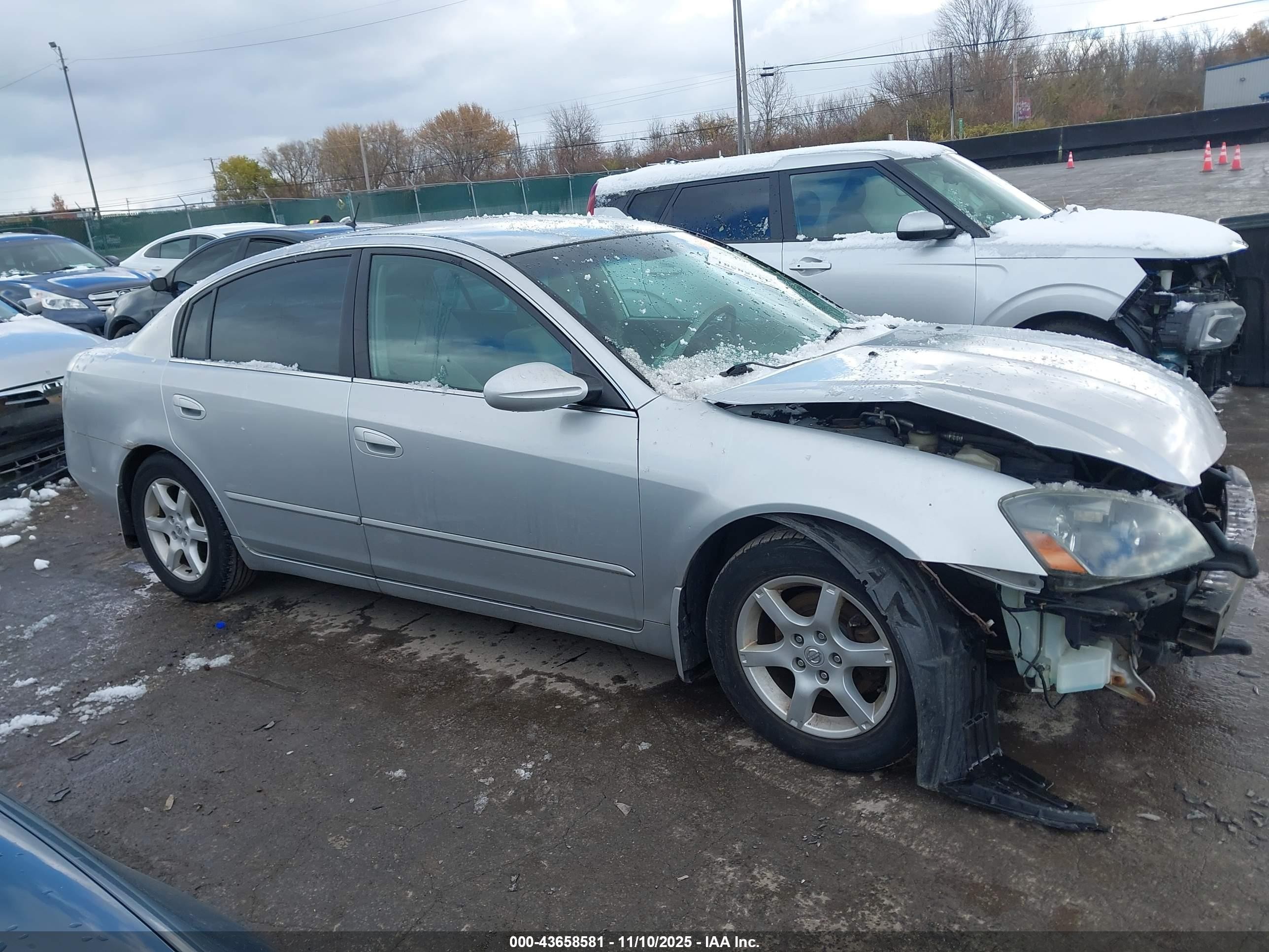 2006 Nissan Altima 2.5 S Gray vin: 1N4AL11D96N460696