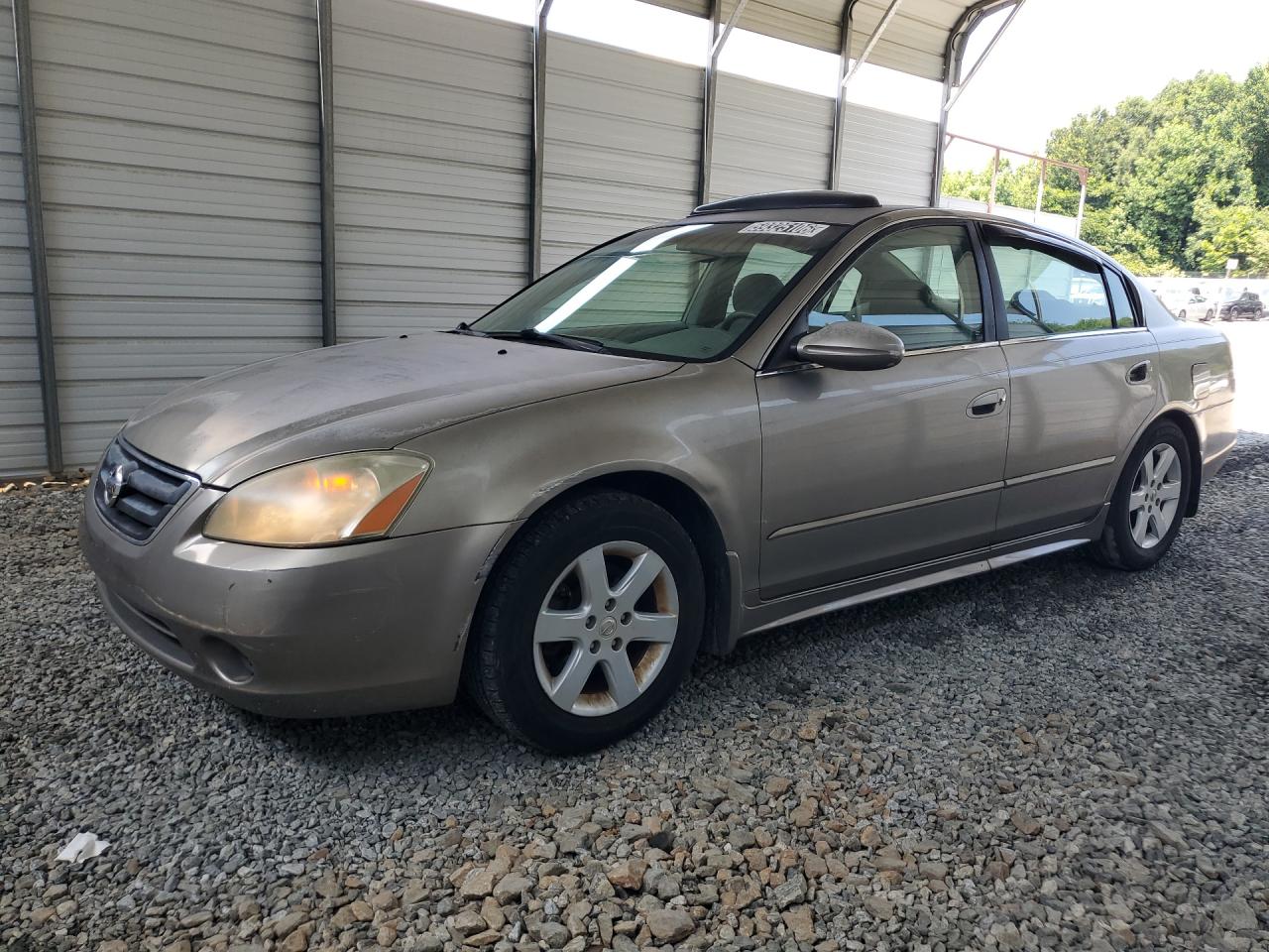 2003 Nissan Altima 2.5 Желто-коричневый vin: 1N4AL11DX3C110548 Damage: Front Bumper/Cover, Scraped, > 12 Inches