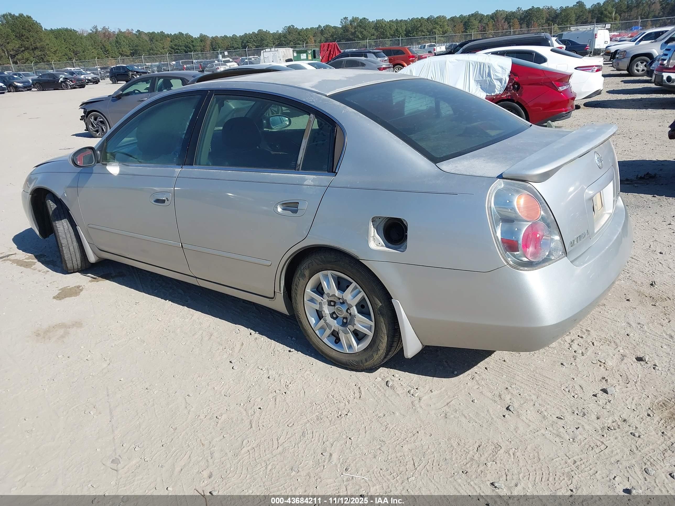 2003 Nissan Altima 2.5 Sl Silver vin: 1N4AL11DX3C255606