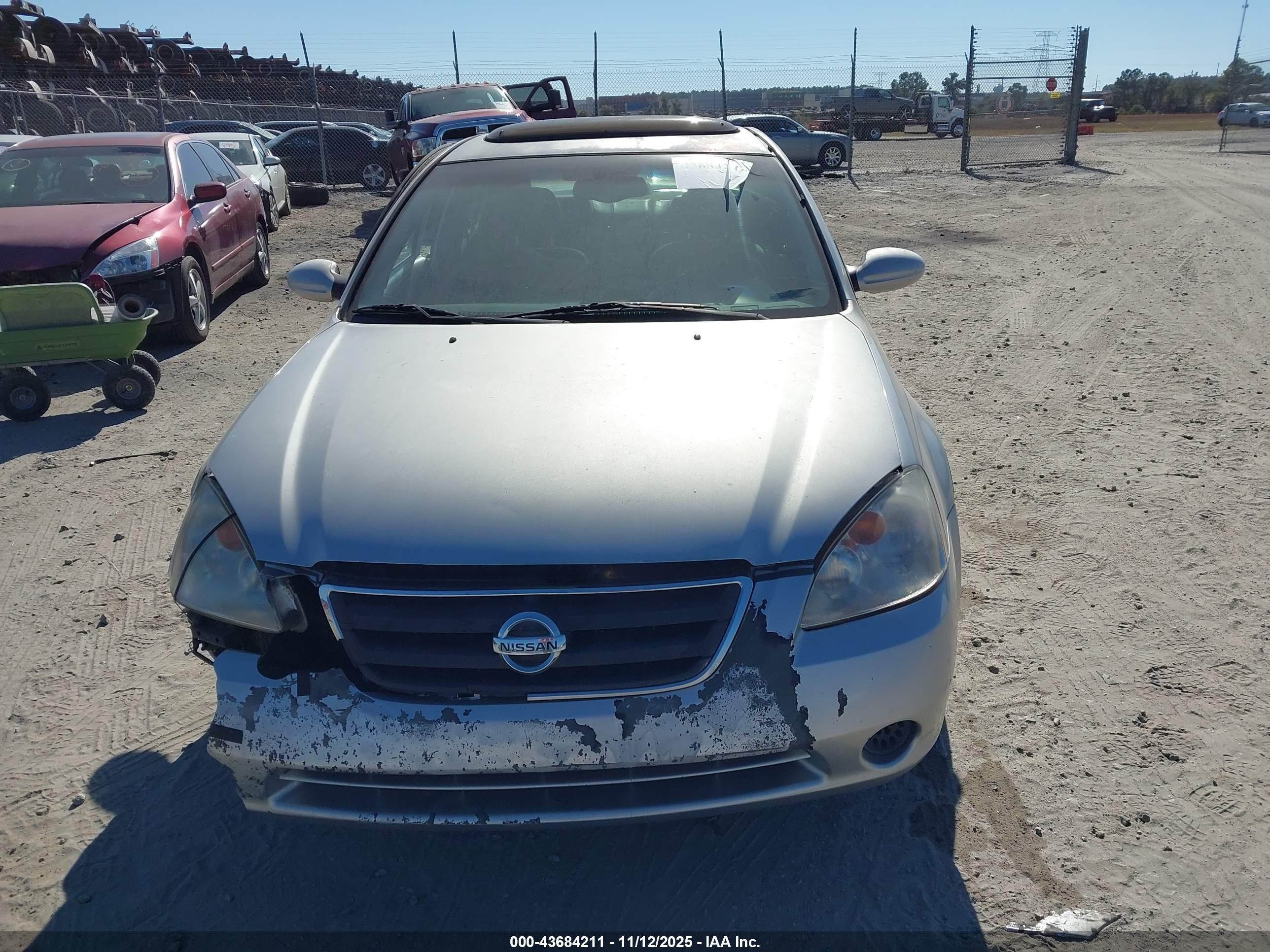 2003 Nissan Altima 2.5 Sl Silver vin: 1N4AL11DX3C255606