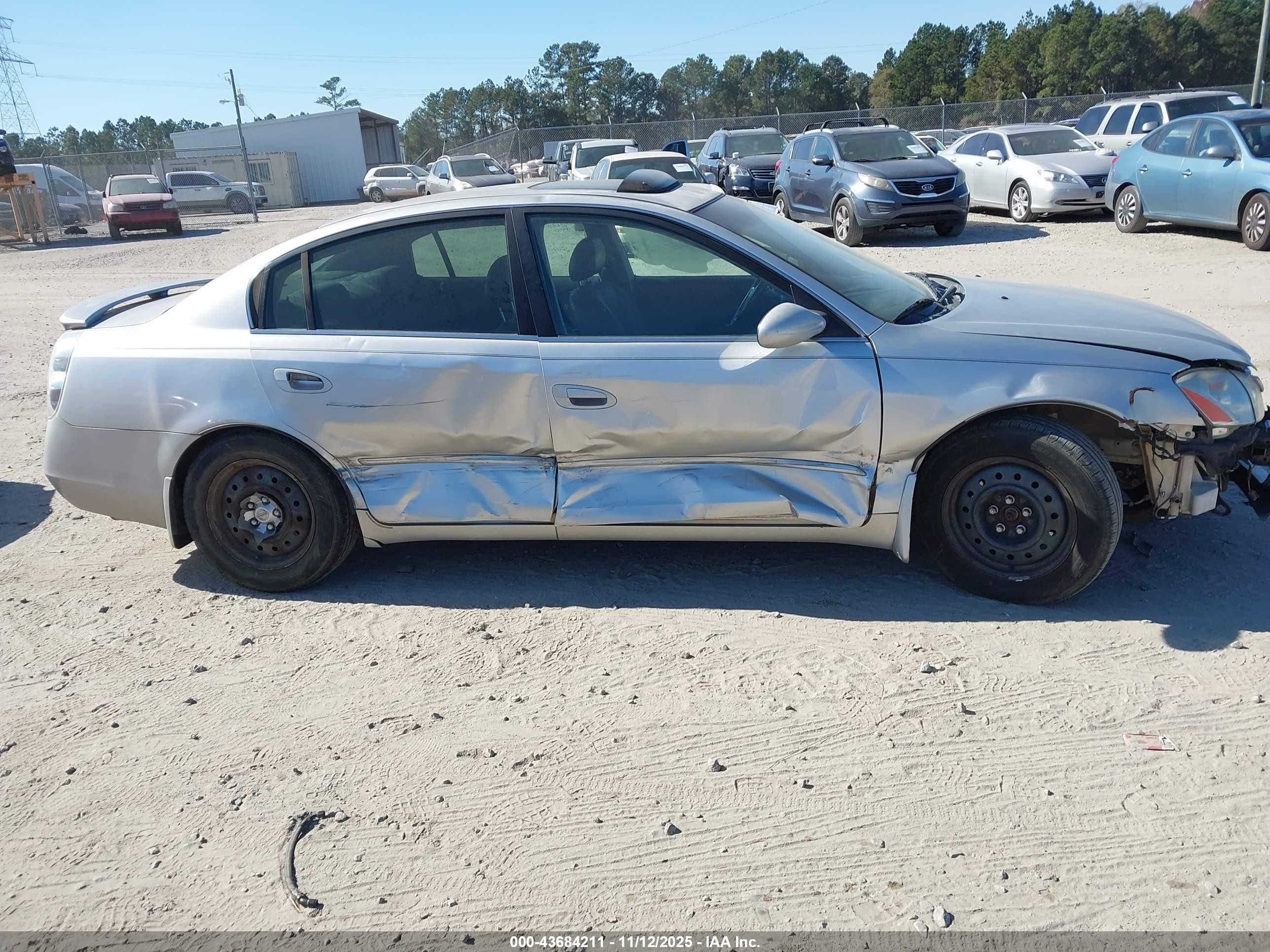 2003 Nissan Altima 2.5 Sl Silver vin: 1N4AL11DX3C255606
