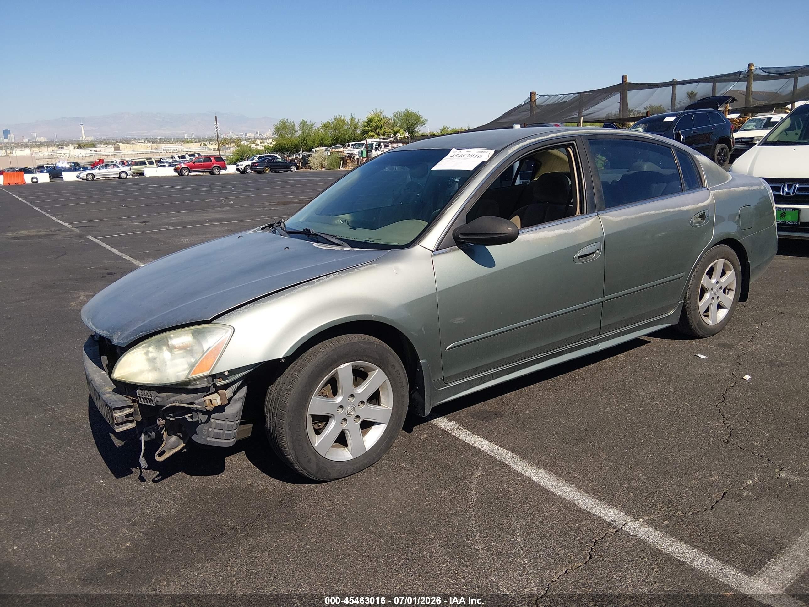 2003 Nissan Altima 2.5 S Green vin: 1N4AL11DX3C265813