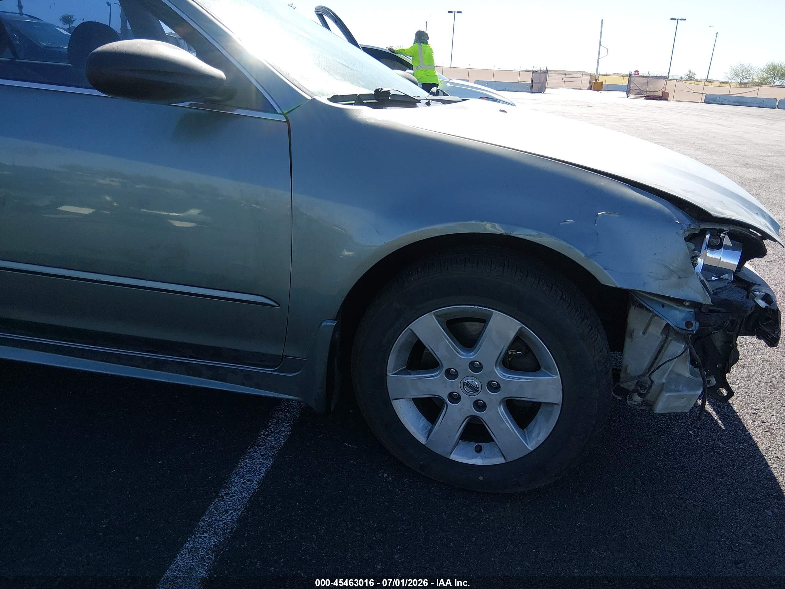 2003 Nissan Altima 2.5 S Green vin: 1N4AL11DX3C265813