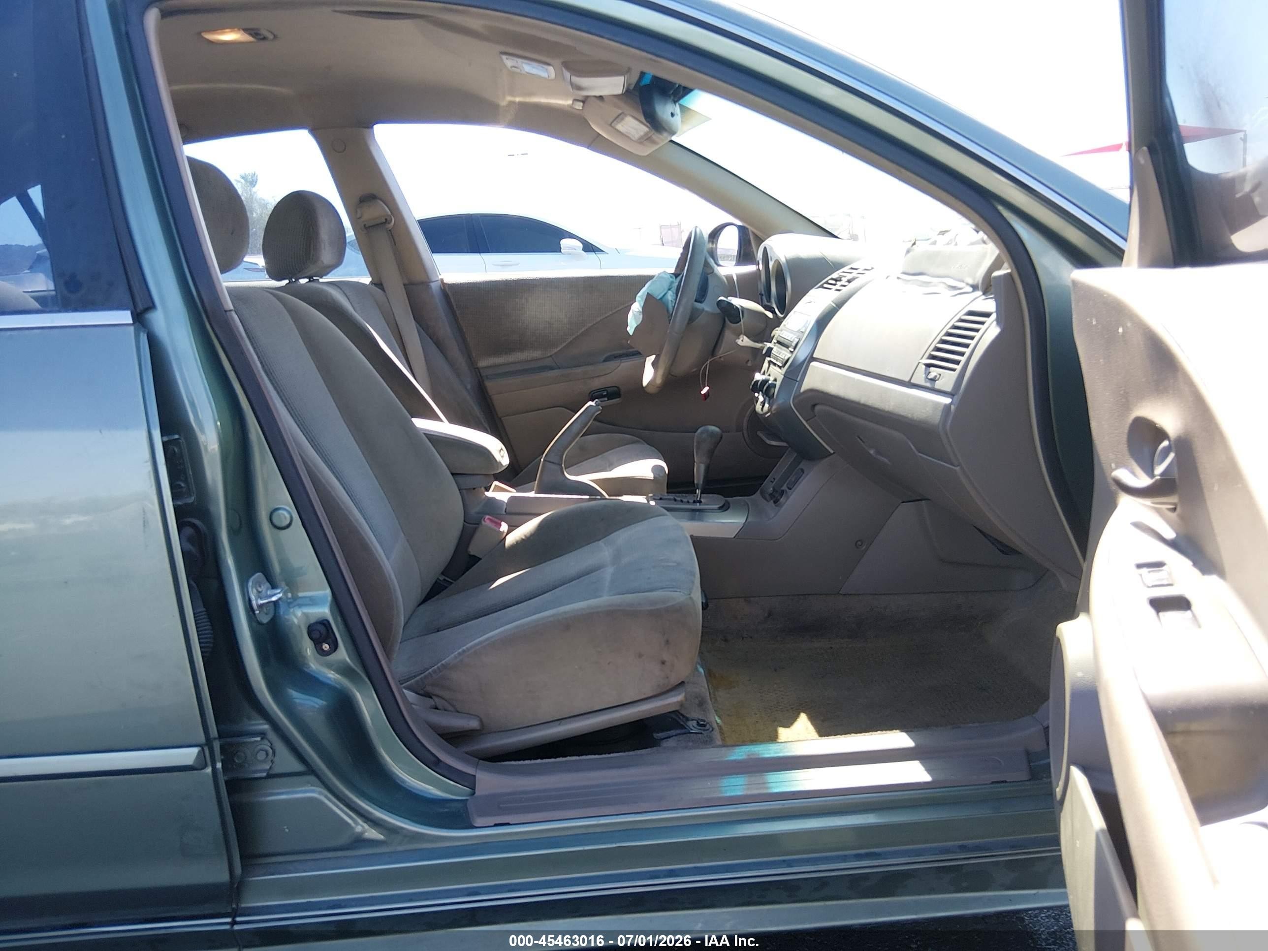 2003 Nissan Altima 2.5 S Green vin: 1N4AL11DX3C265813