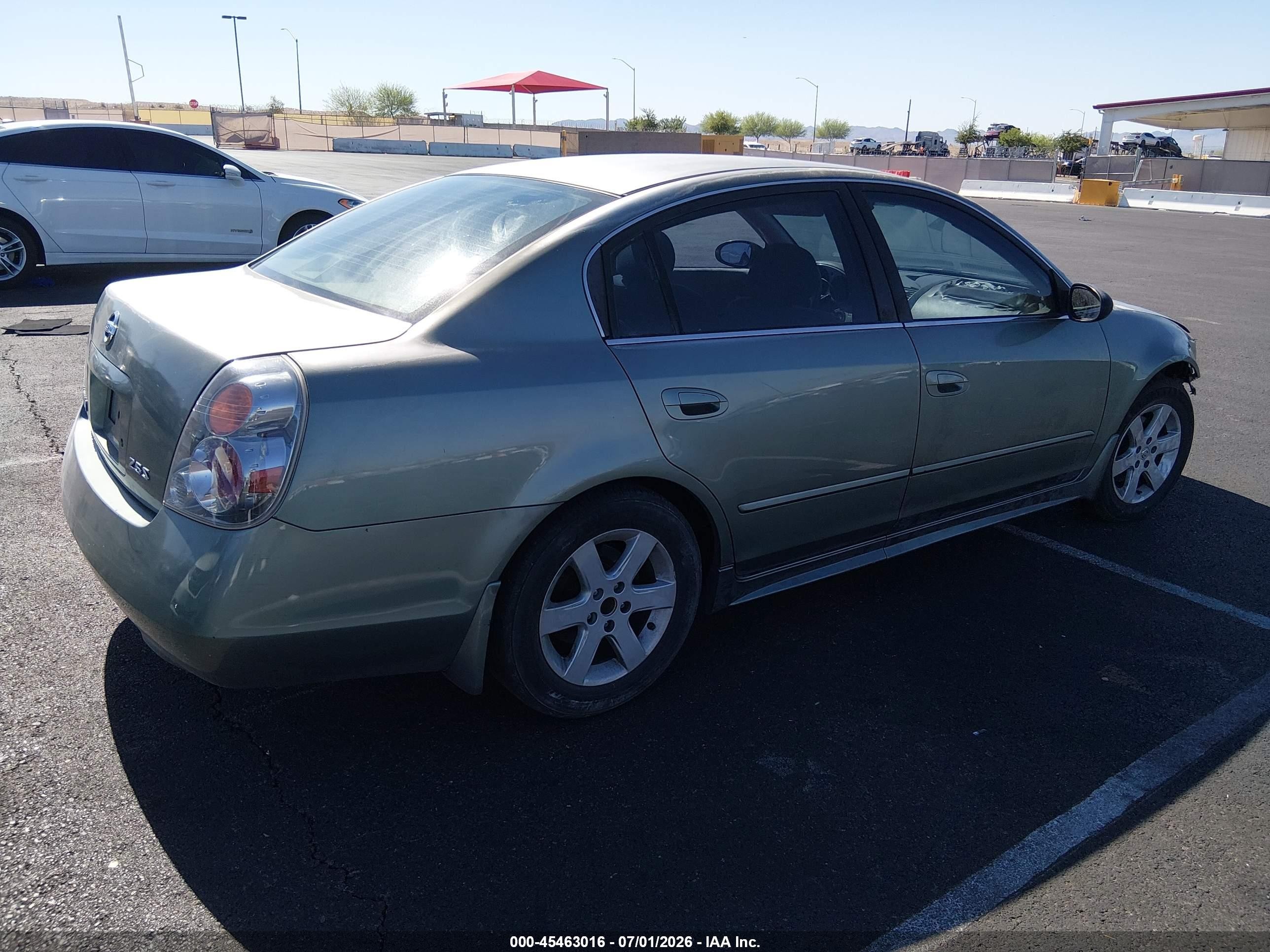 2003 Nissan Altima 2.5 S Green vin: 1N4AL11DX3C265813