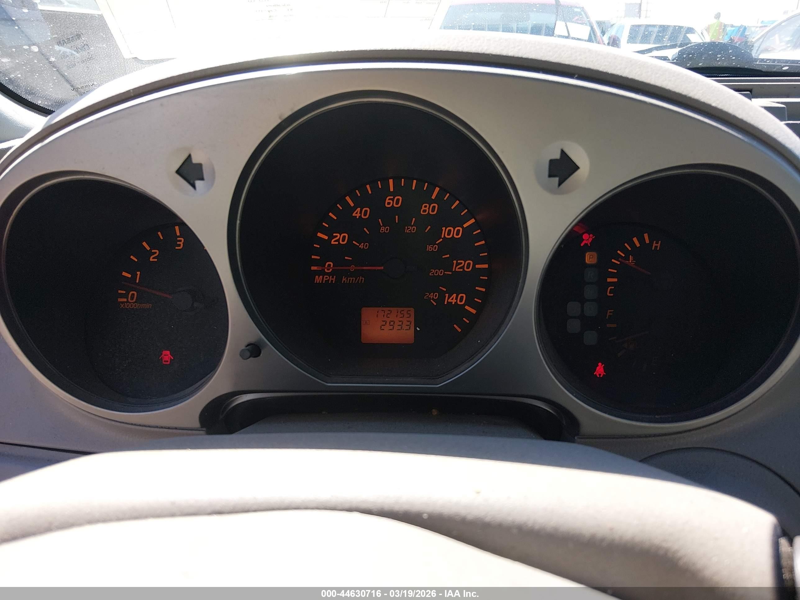 2003 Nissan Altima 2.5 S Black vin: 1N4AL11DX3C332040