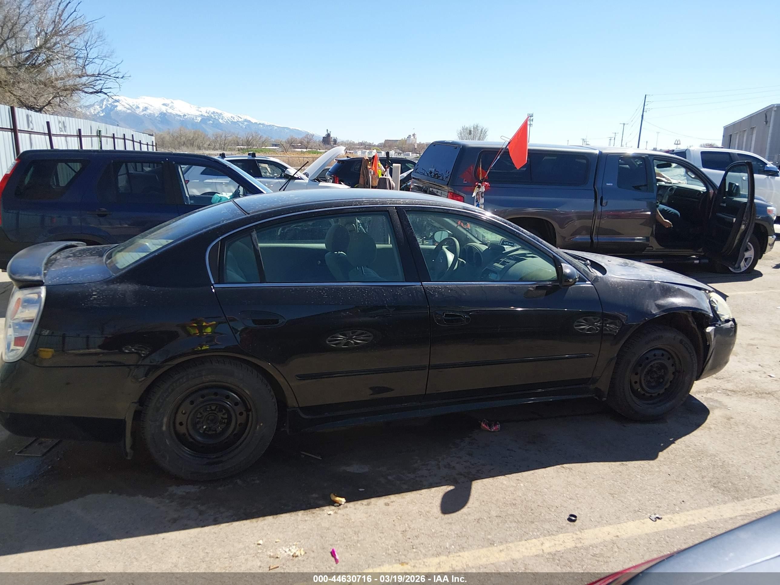 2003 Nissan Altima 2.5 S Black vin: 1N4AL11DX3C332040