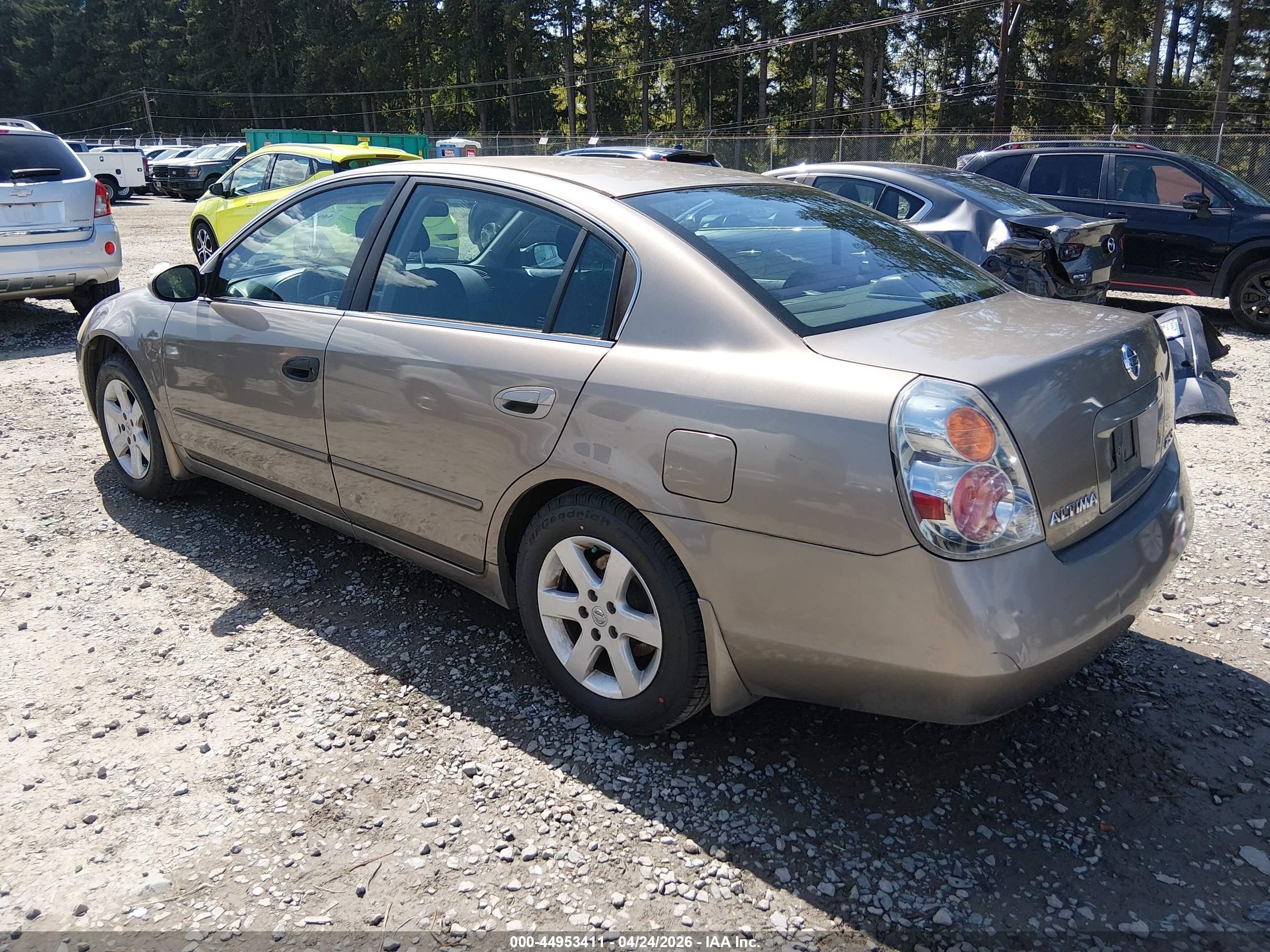 2004 Nissan Altima 2.5/2.5 S/2.5 Sl Tan vin: 1N4AL11DX4C108A54