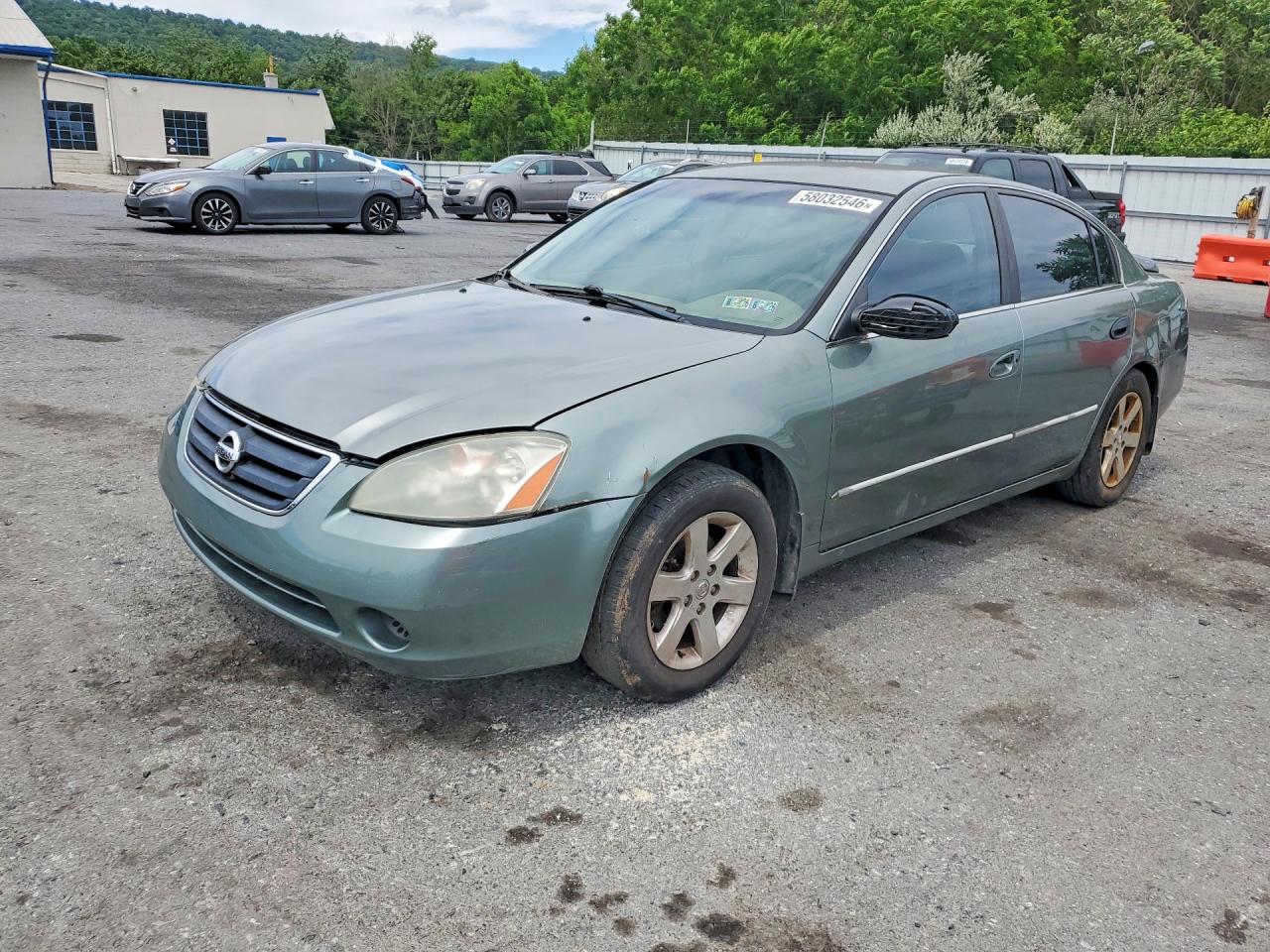 2004 Nissan Altima 2.5 Green vin: 1N4AL11DX4C111913