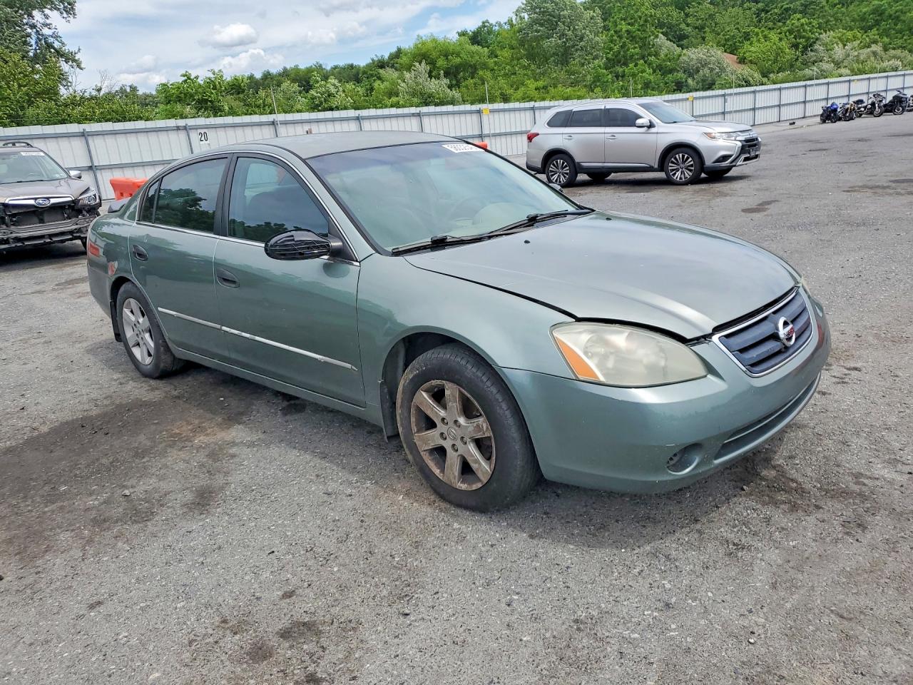 2004 Nissan Altima 2.5 Green vin: 1N4AL11DX4C111913