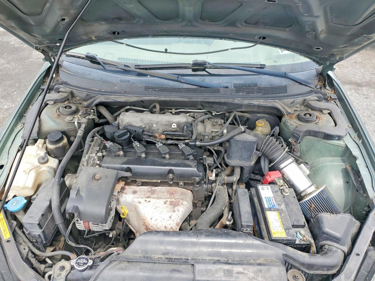 2004 Nissan Altima 2.5 Green vin: 1N4AL11DX4C111913