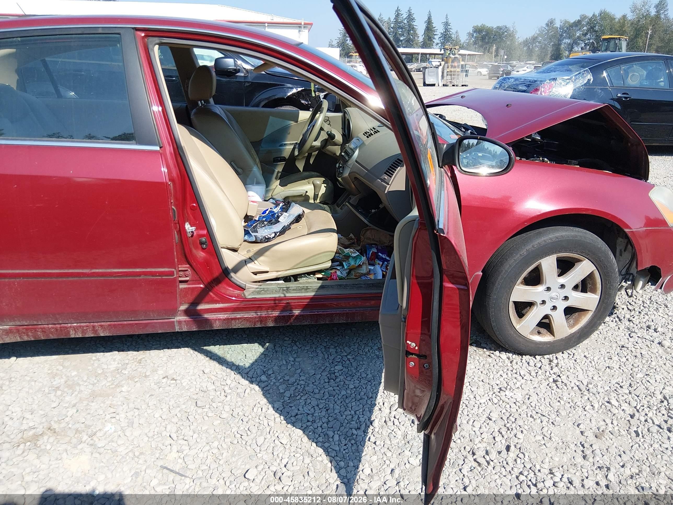 2004 Nissan Altima 2.5 S Maroon vin: 1N4AL11DX4C168760