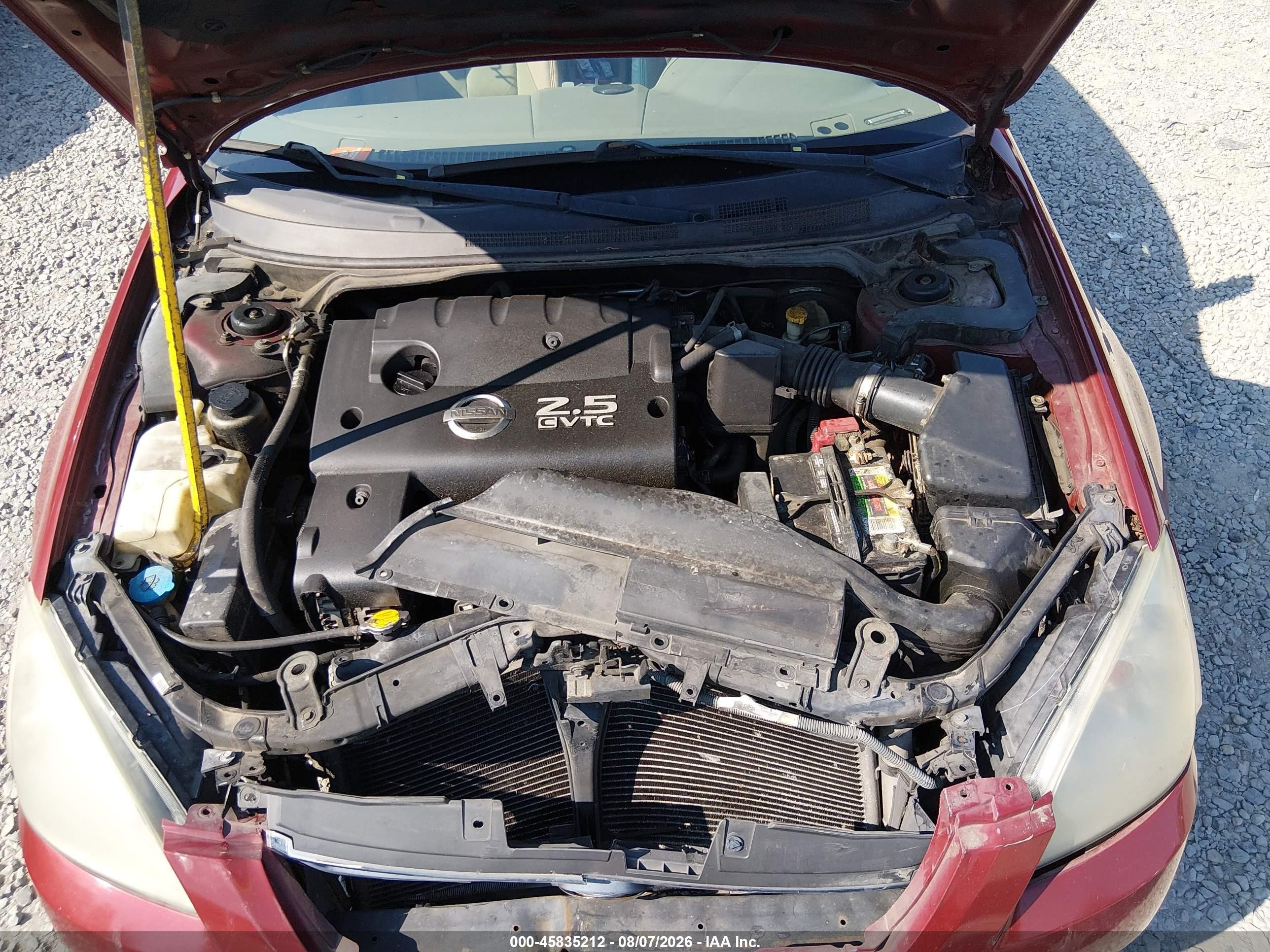 2004 Nissan Altima 2.5 S Maroon vin: 1N4AL11DX4C168760