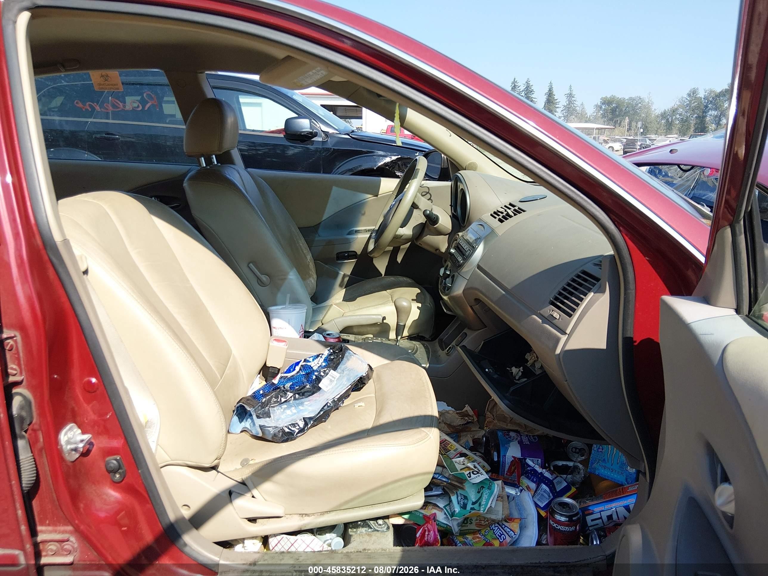 2004 Nissan Altima 2.5 S Maroon vin: 1N4AL11DX4C168760