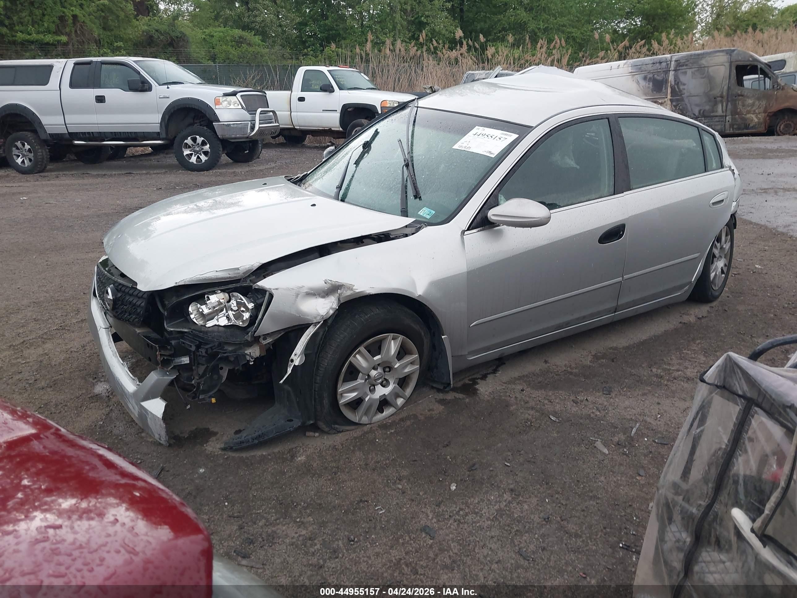 2006 Nissan Altima 2.5 S Silver vin: 1N4AL11DX6C115804
