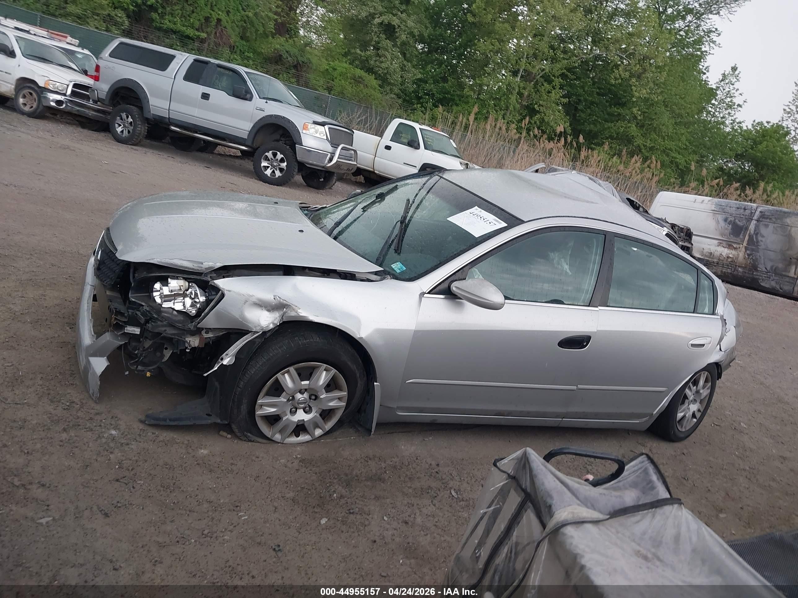 2006 Nissan Altima 2.5 S Silver vin: 1N4AL11DX6C115804