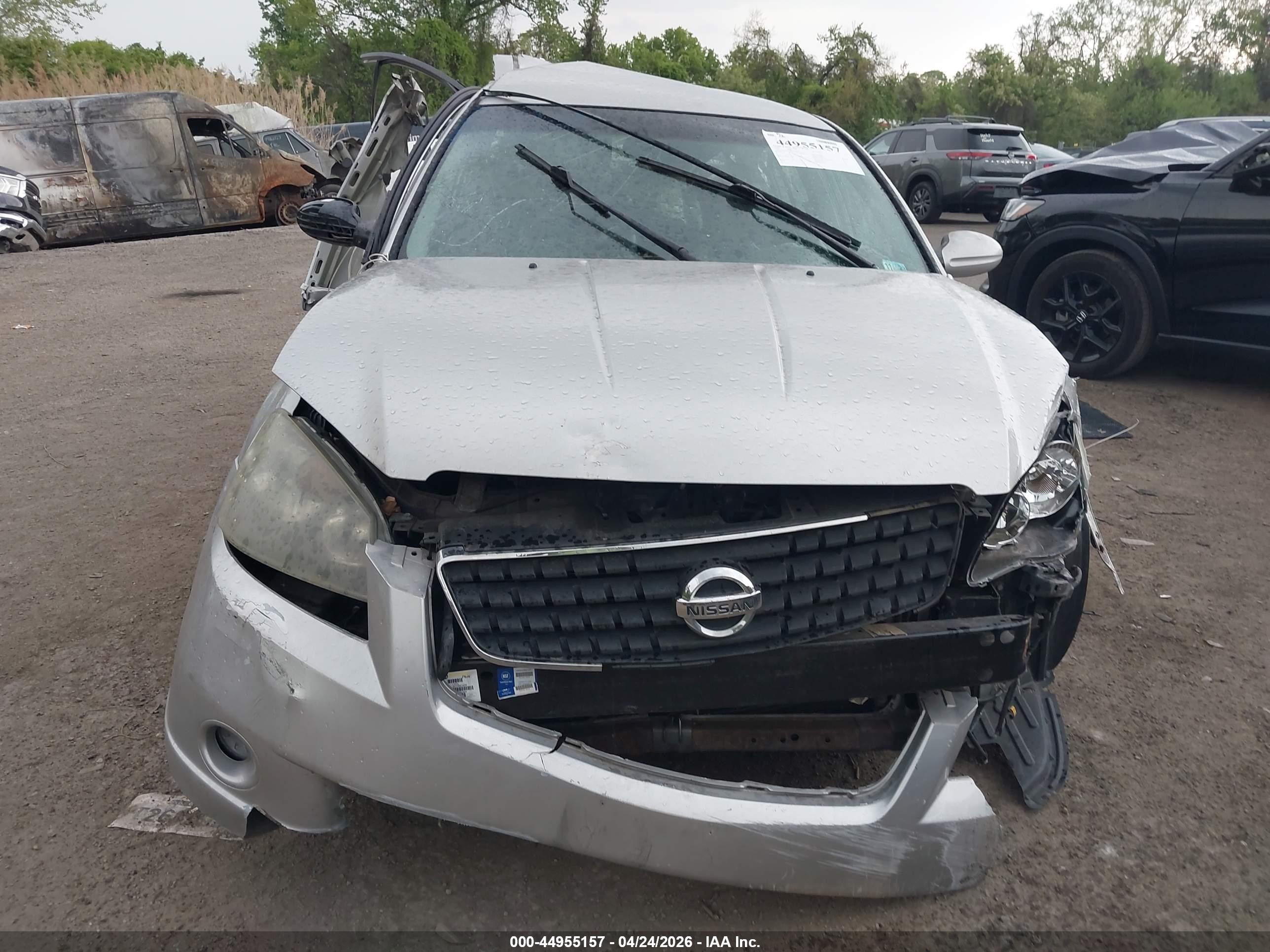 2006 Nissan Altima 2.5 S Silver vin: 1N4AL11DX6C115804
