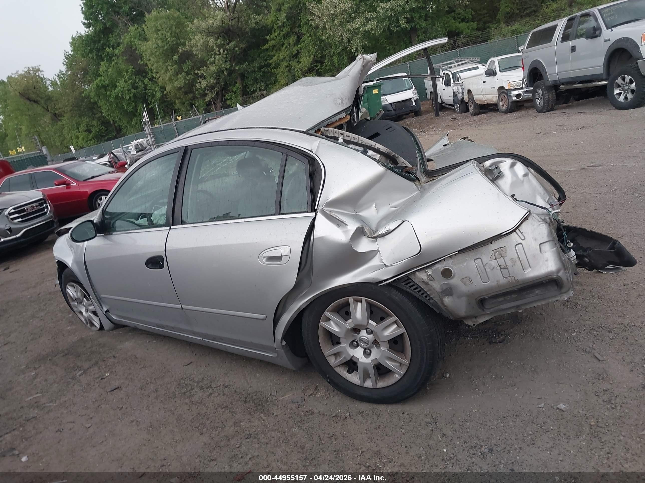 2006 Nissan Altima 2.5 S Silver vin: 1N4AL11DX6C115804