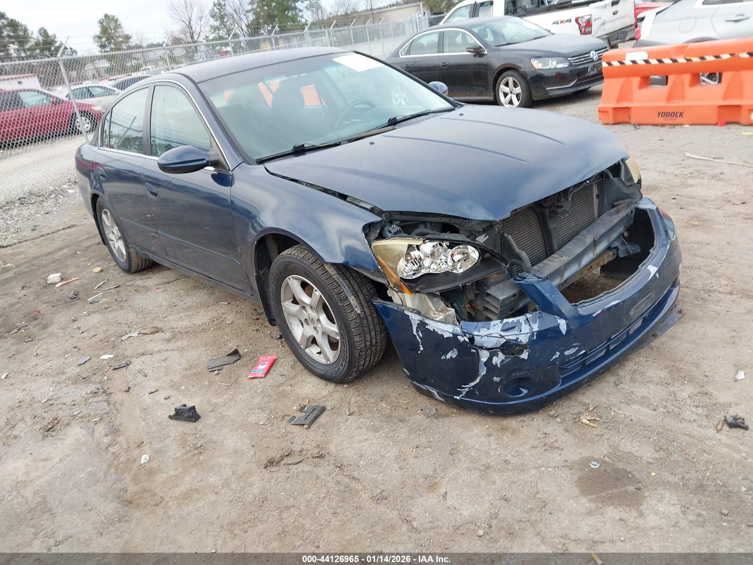 2006 Nissan Altima 2.5 S Синий vin: 1N4AL11DX6C136474