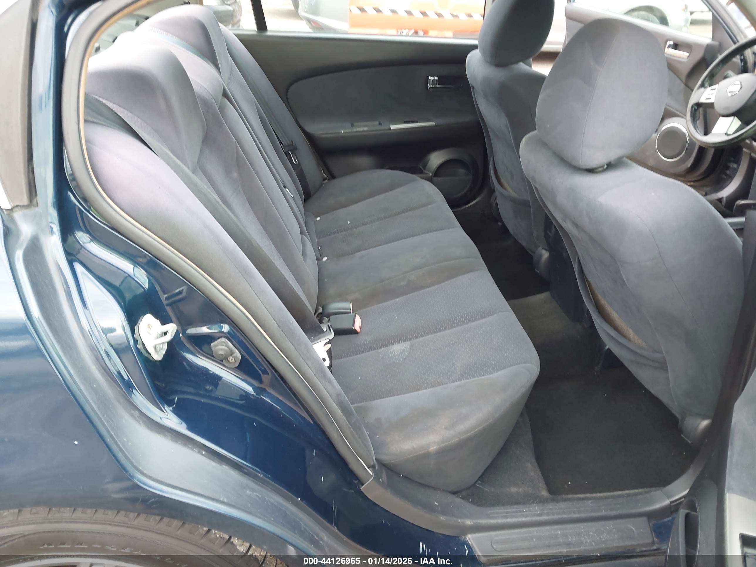 2006 Nissan Altima 2.5 S Blue vin: 1N4AL11DX6C136474