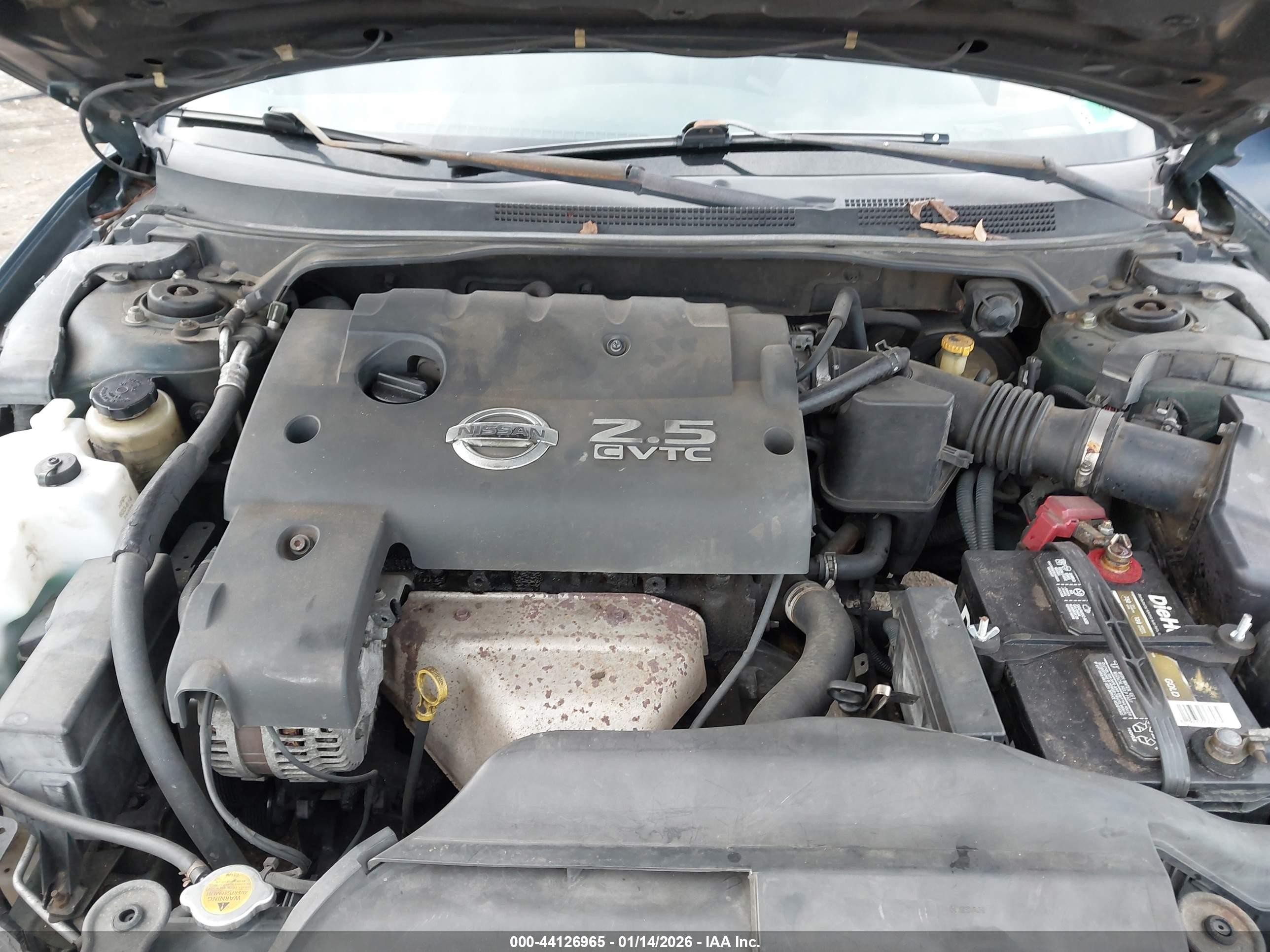 2006 Nissan Altima 2.5 S Blue vin: 1N4AL11DX6C136474