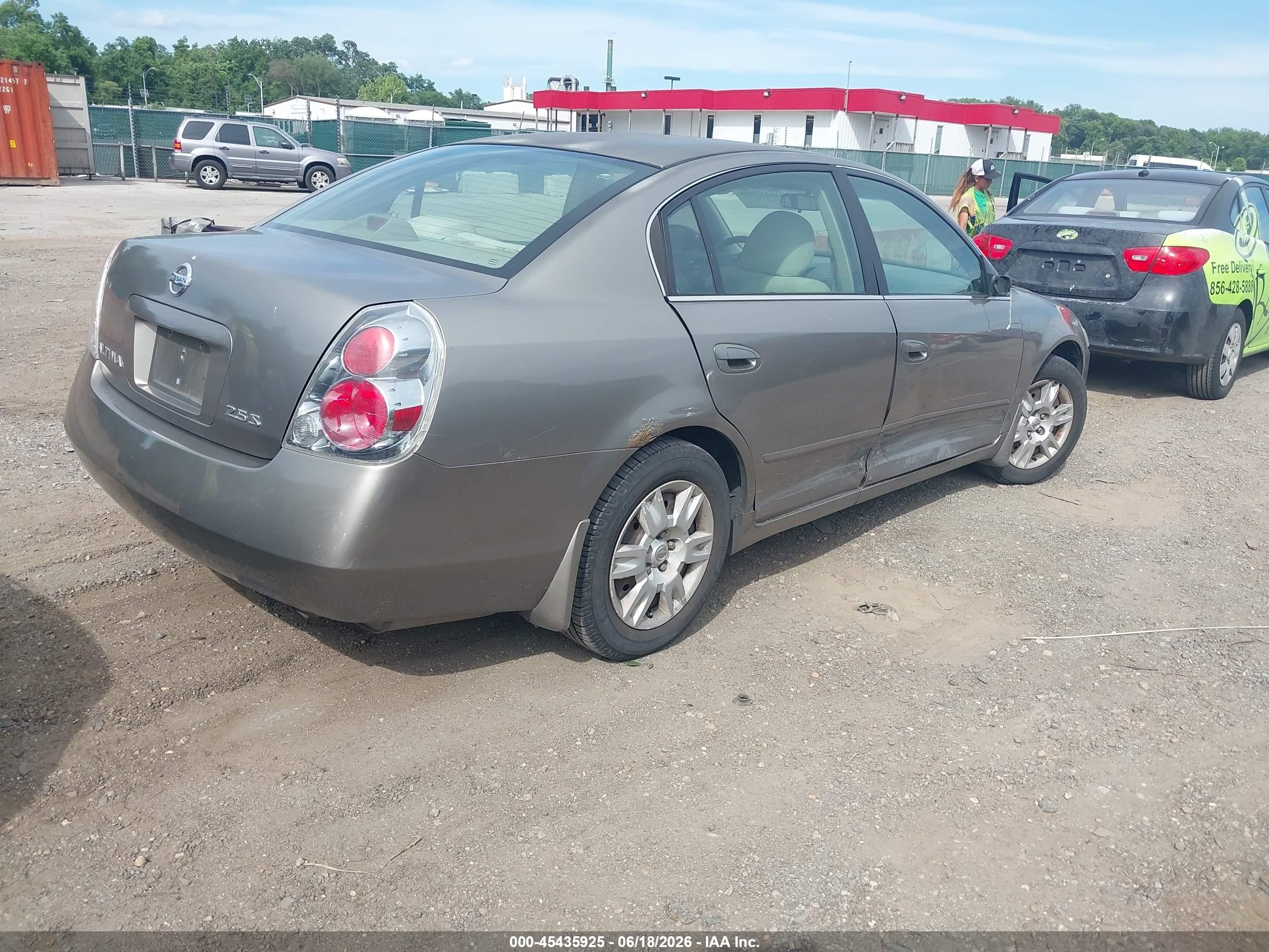 2006 Nissan Altima 2.5 S Gold vin: 1N4AL11DX6C178336