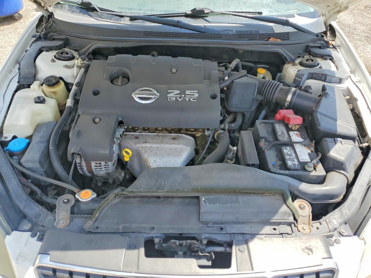 2006 Nissan Altima 2.5 White vin: 1N4AL11DX6C219273