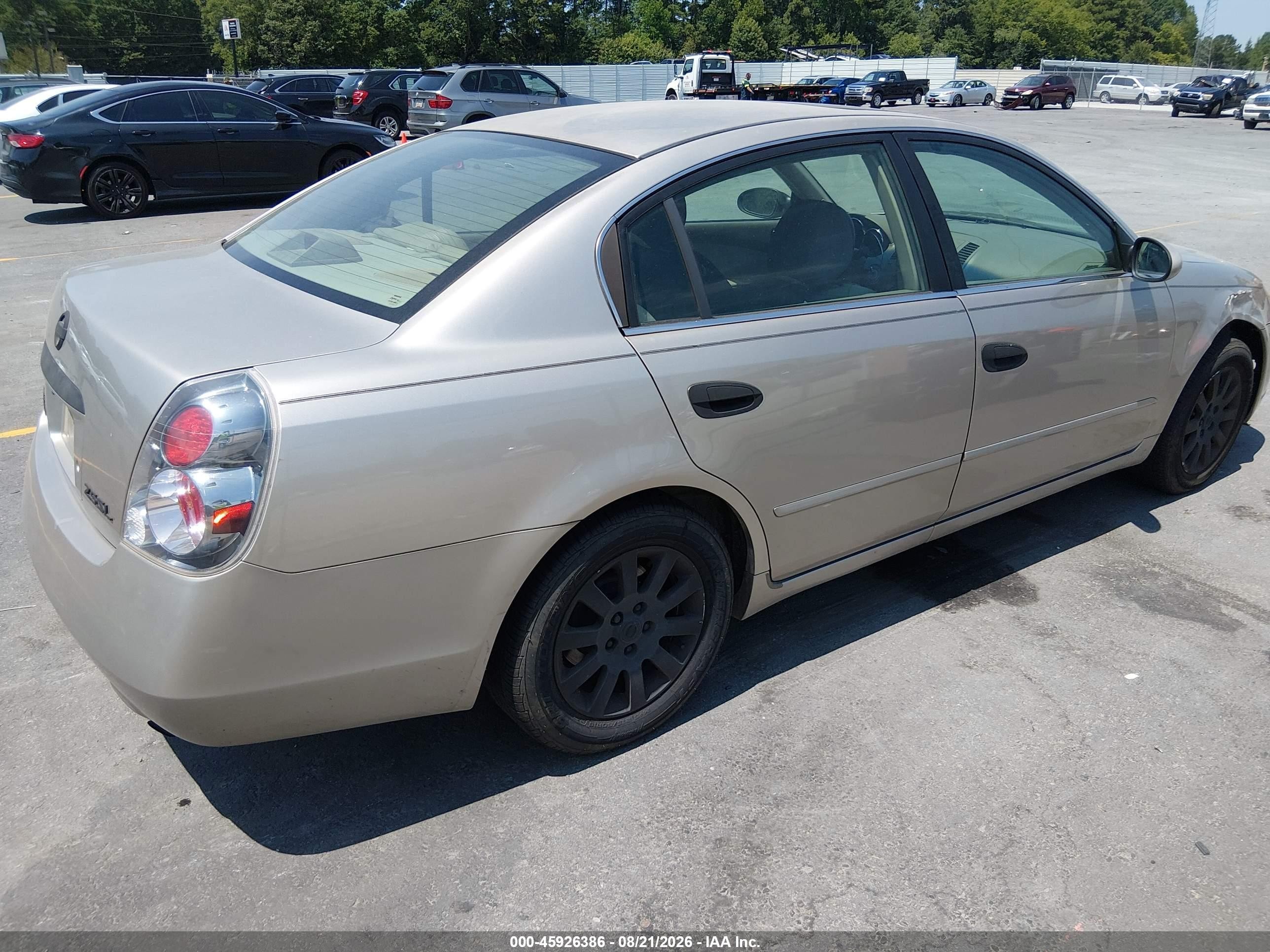 2006 Nissan Altima 2.5 S Gold vin: 1N4AL11DX6C227132