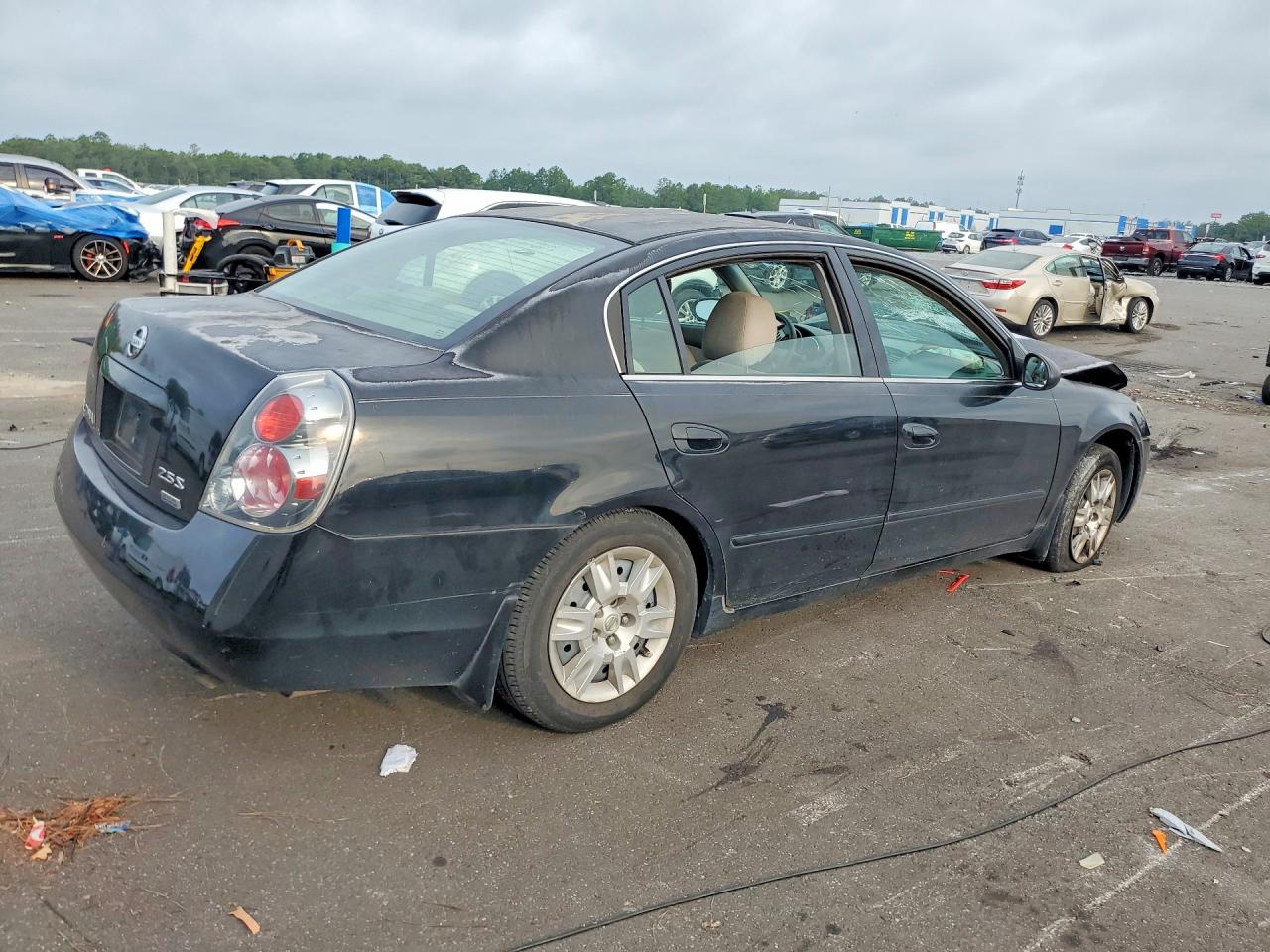 2006 Nissan Altima 2.5 Black vin: 1N4AL11DX6C248952
