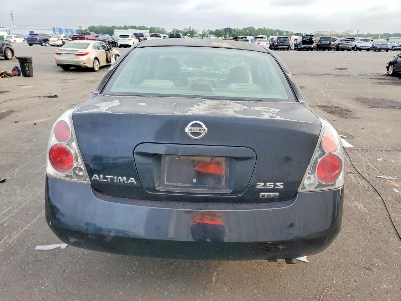 2006 Nissan Altima 2.5 Black vin: 1N4AL11DX6C248952