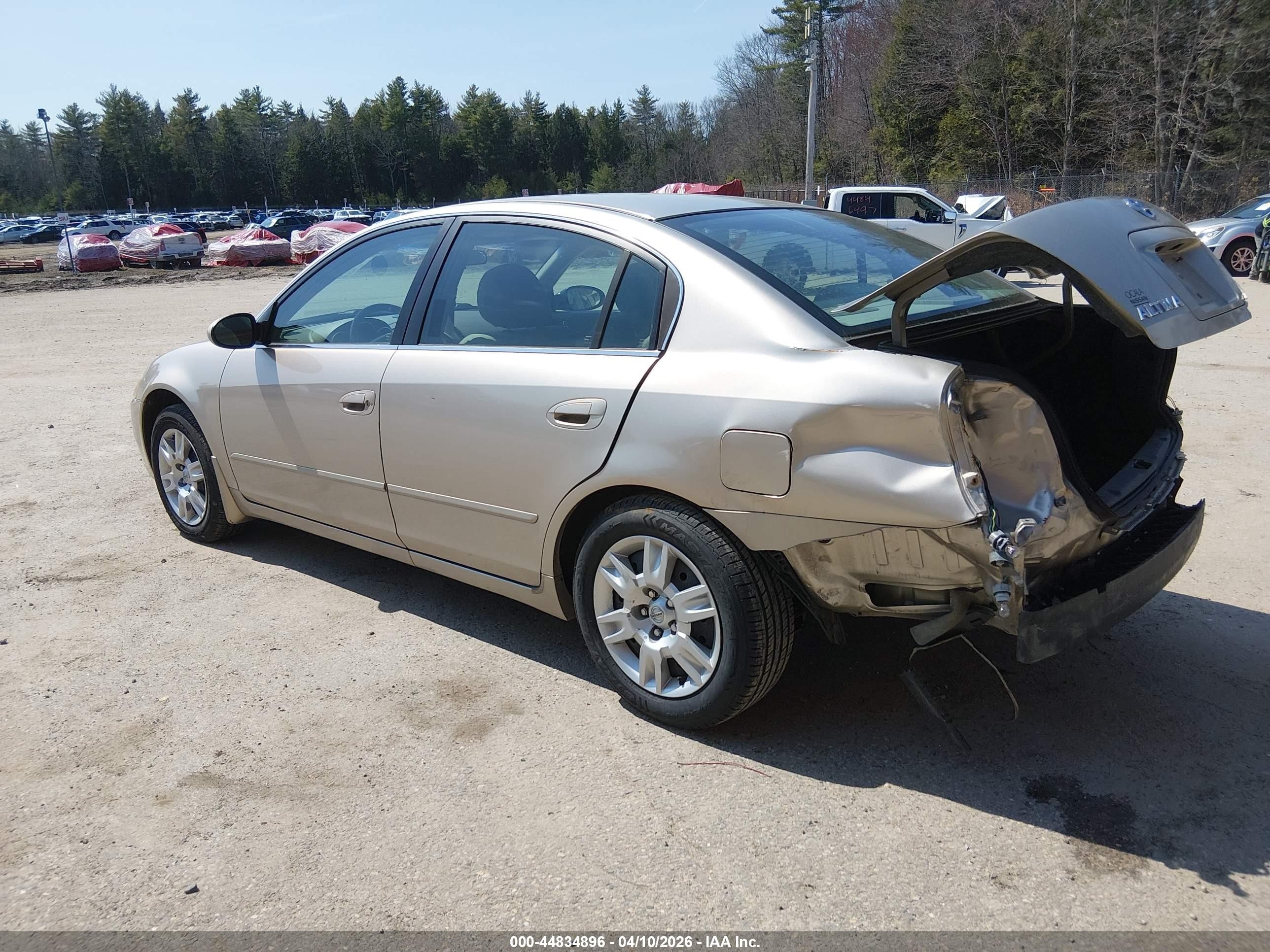 2006 Nissan Altima 2.5 S Серебряный vin: 1N4AL11DX6C249633