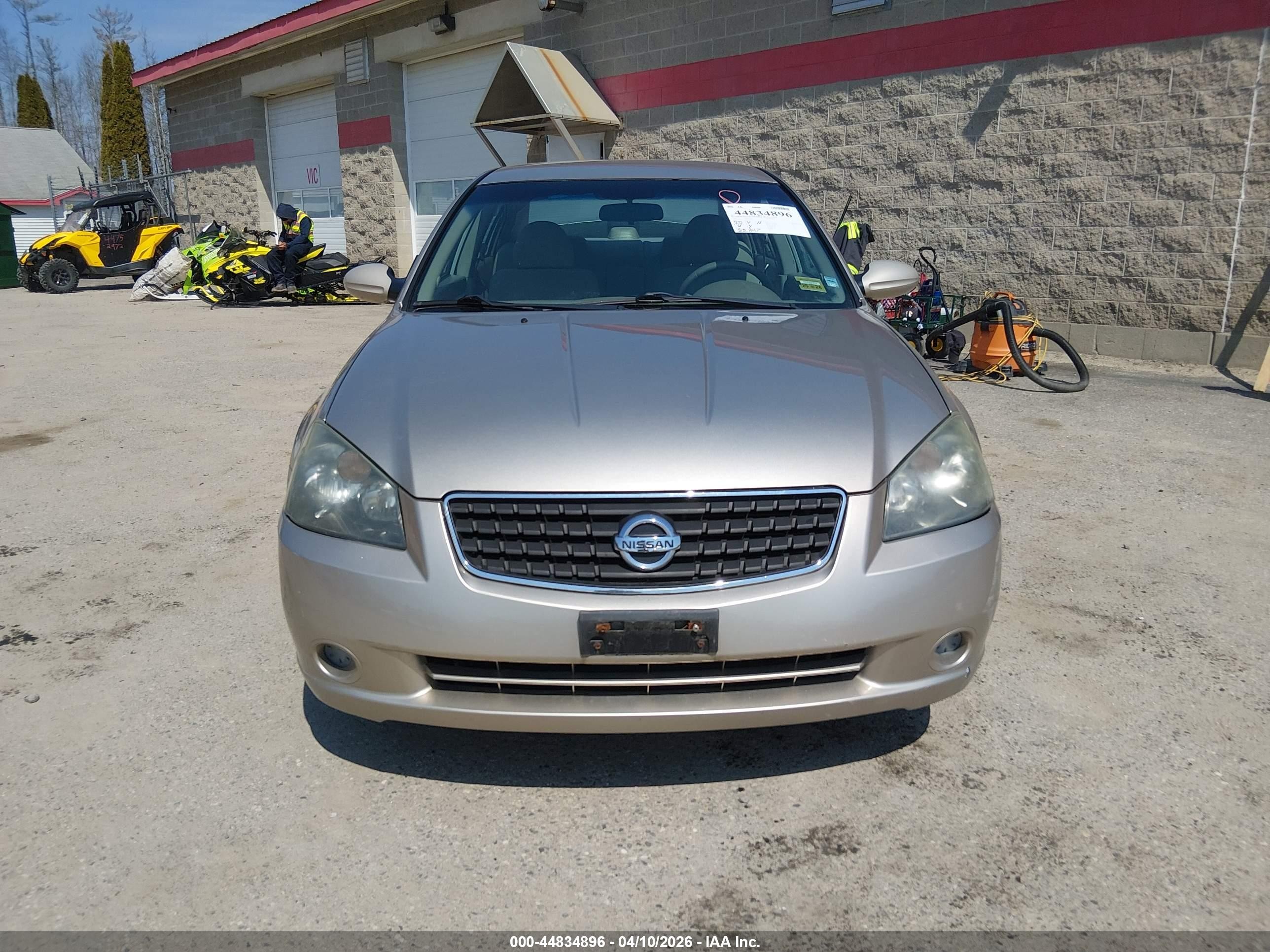 2006 Nissan Altima 2.5 S Серебряный vin: 1N4AL11DX6C249633