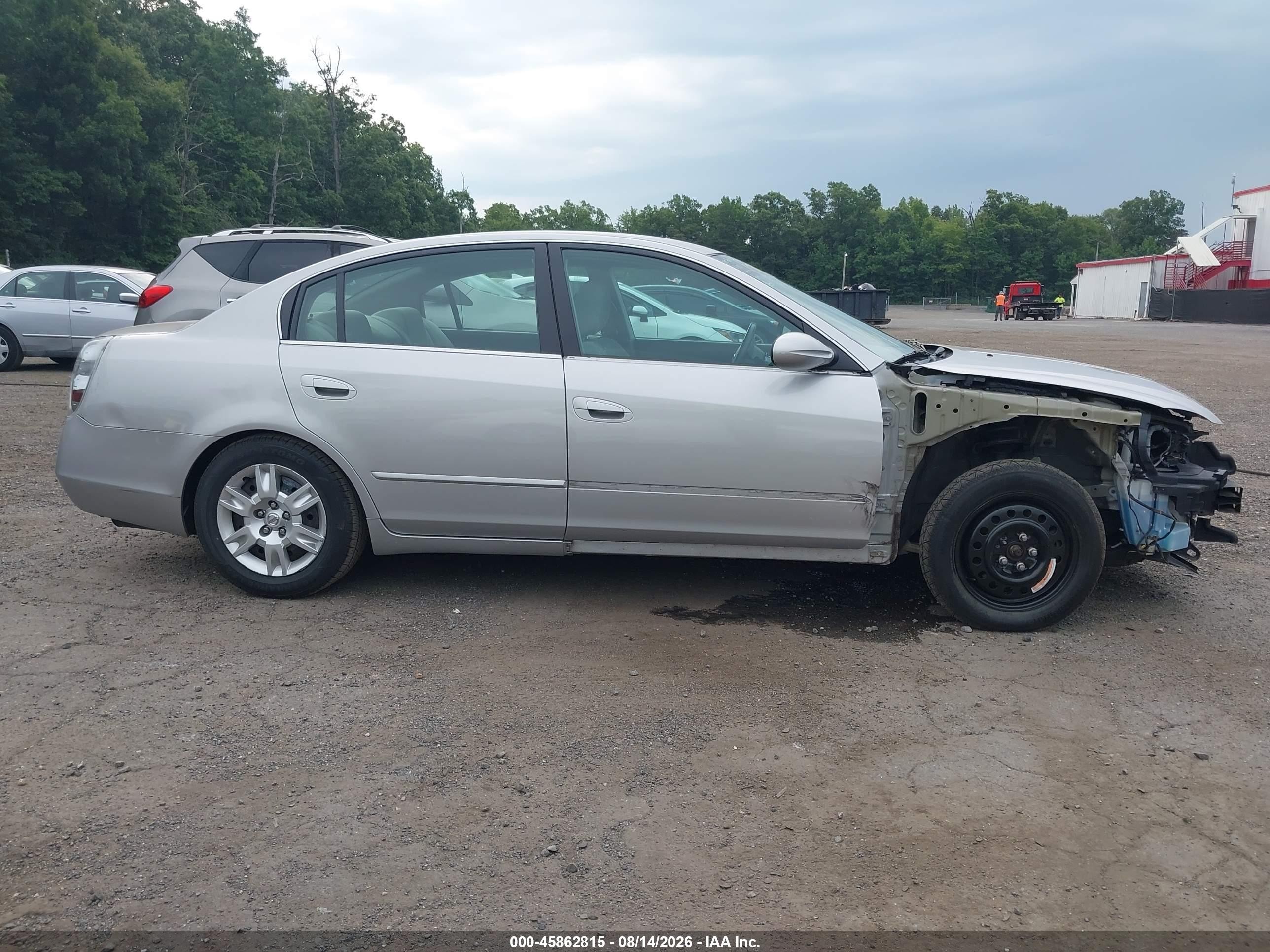 2006 Nissan Altima 2.5 S Silver vin: 1N4AL11DX6N316736