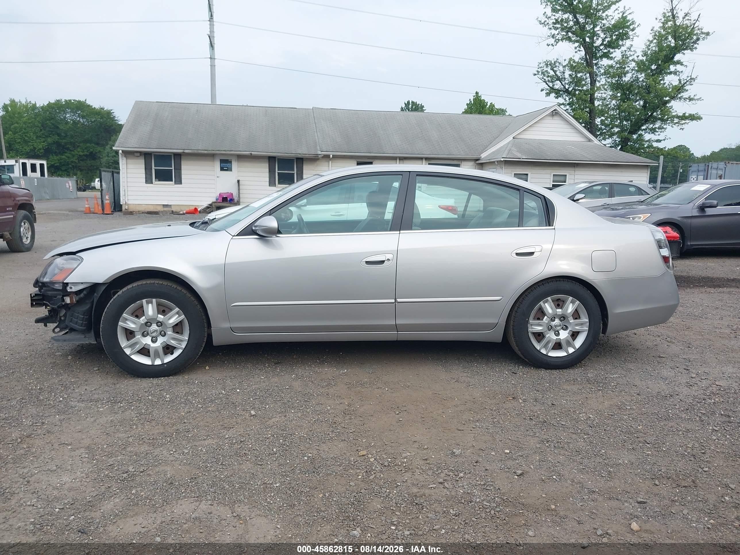 2006 Nissan Altima 2.5 S Silver vin: 1N4AL11DX6N316736