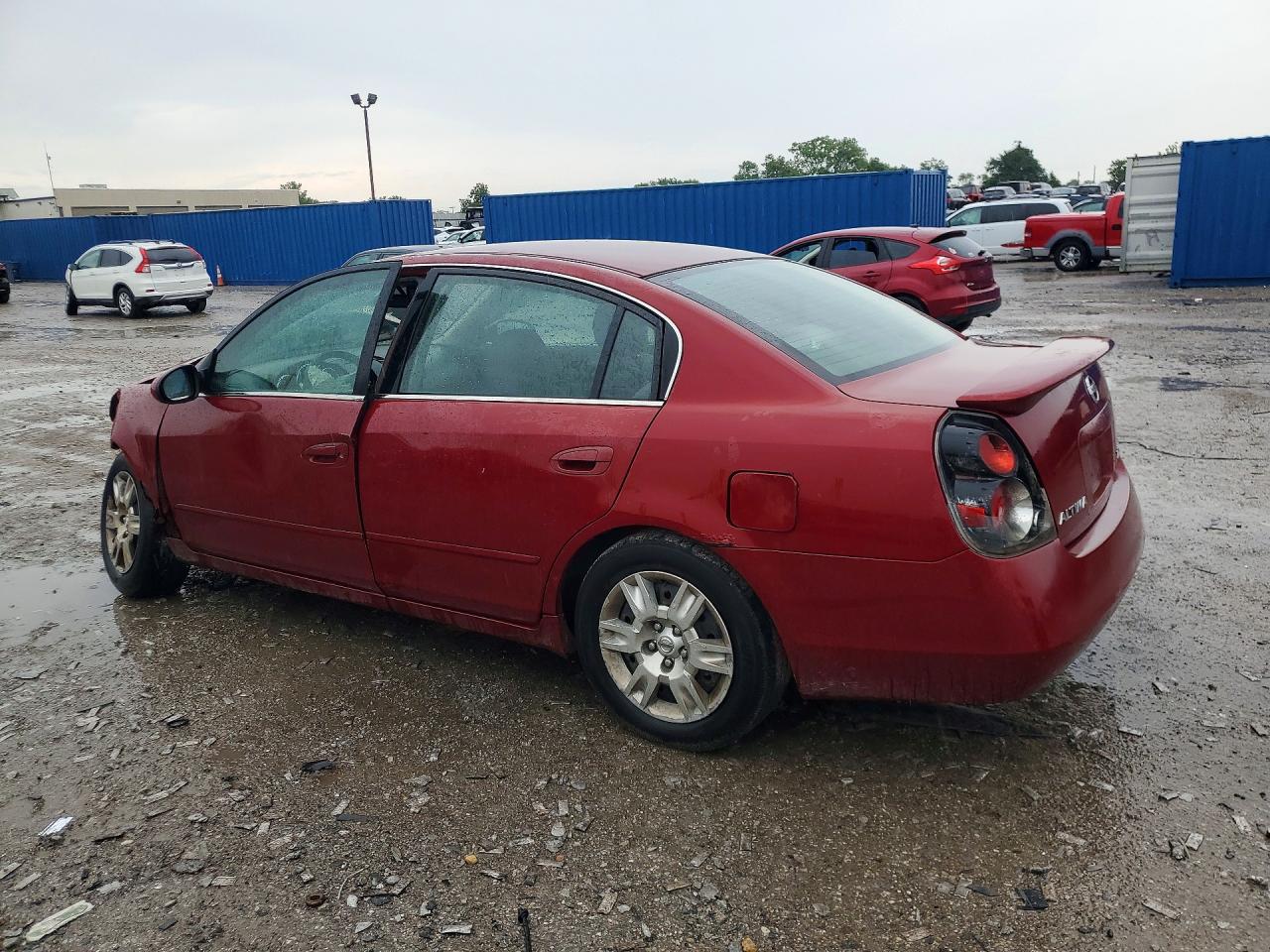 2006 Nissan Altima 2.5 Red vin: 1N4AL11DX6N368514