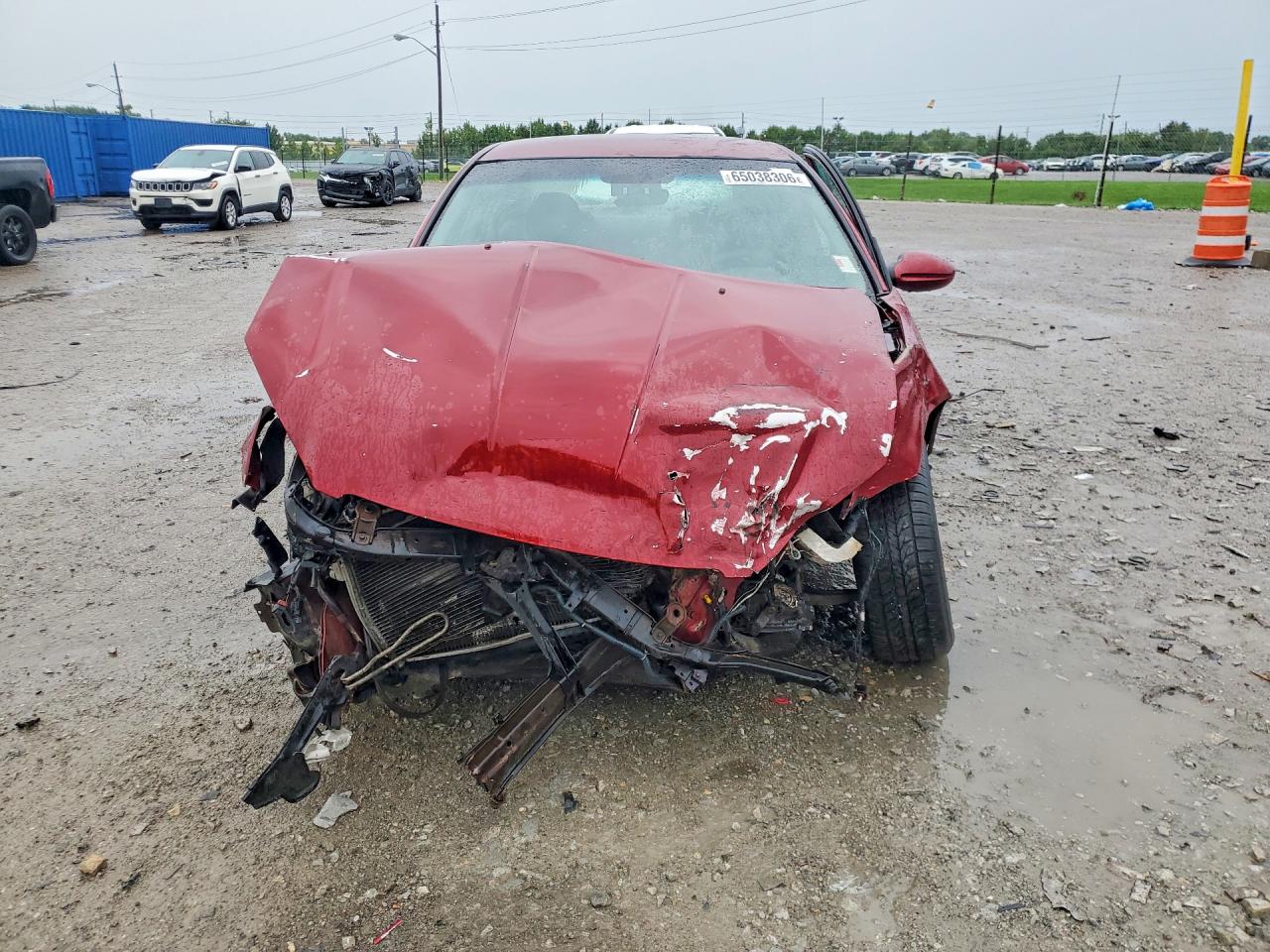 2006 Nissan Altima 2.5 Red vin: 1N4AL11DX6N368514