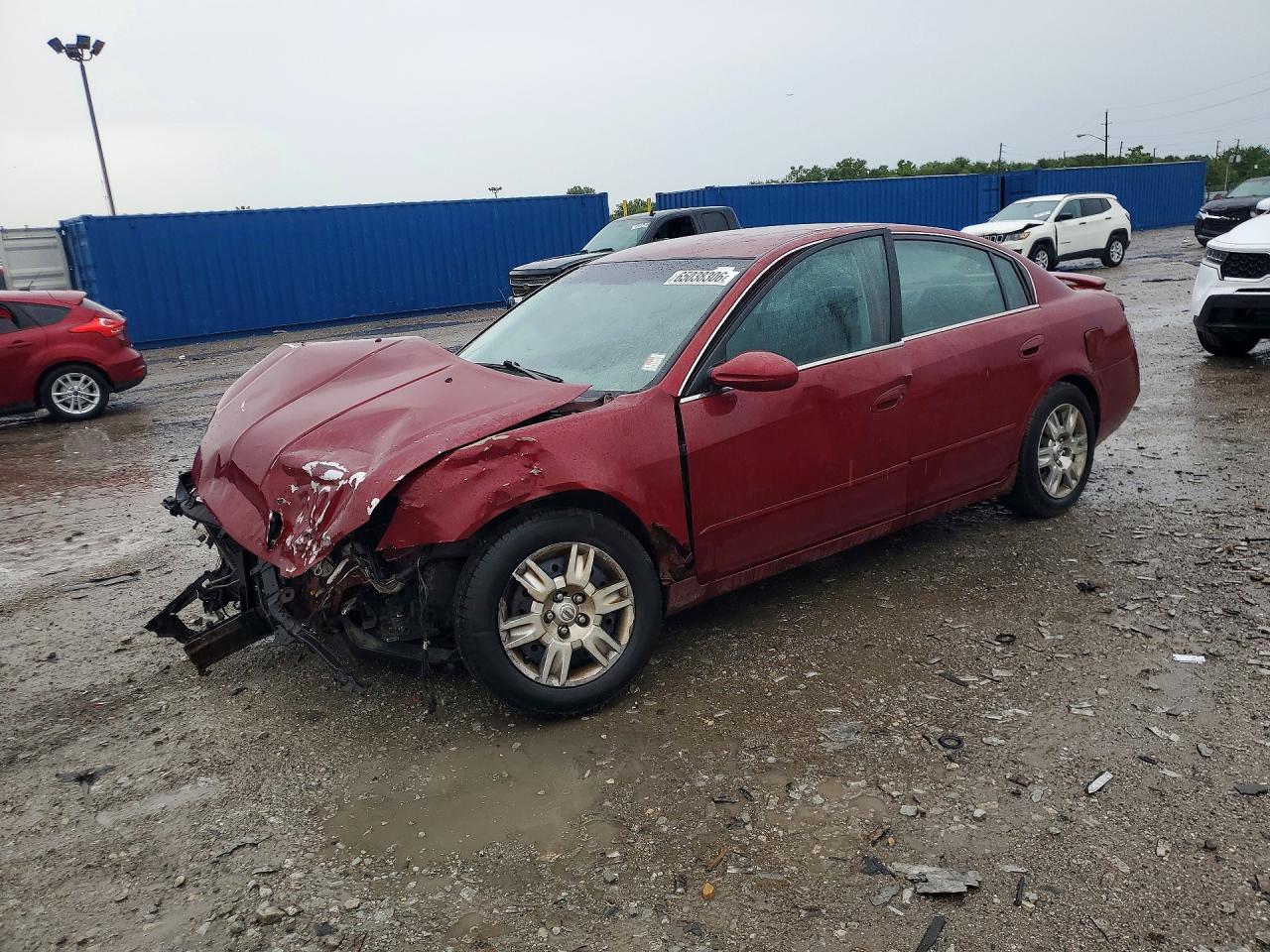 2006 Nissan Altima 2.5 Red vin: 1N4AL11DX6N368514