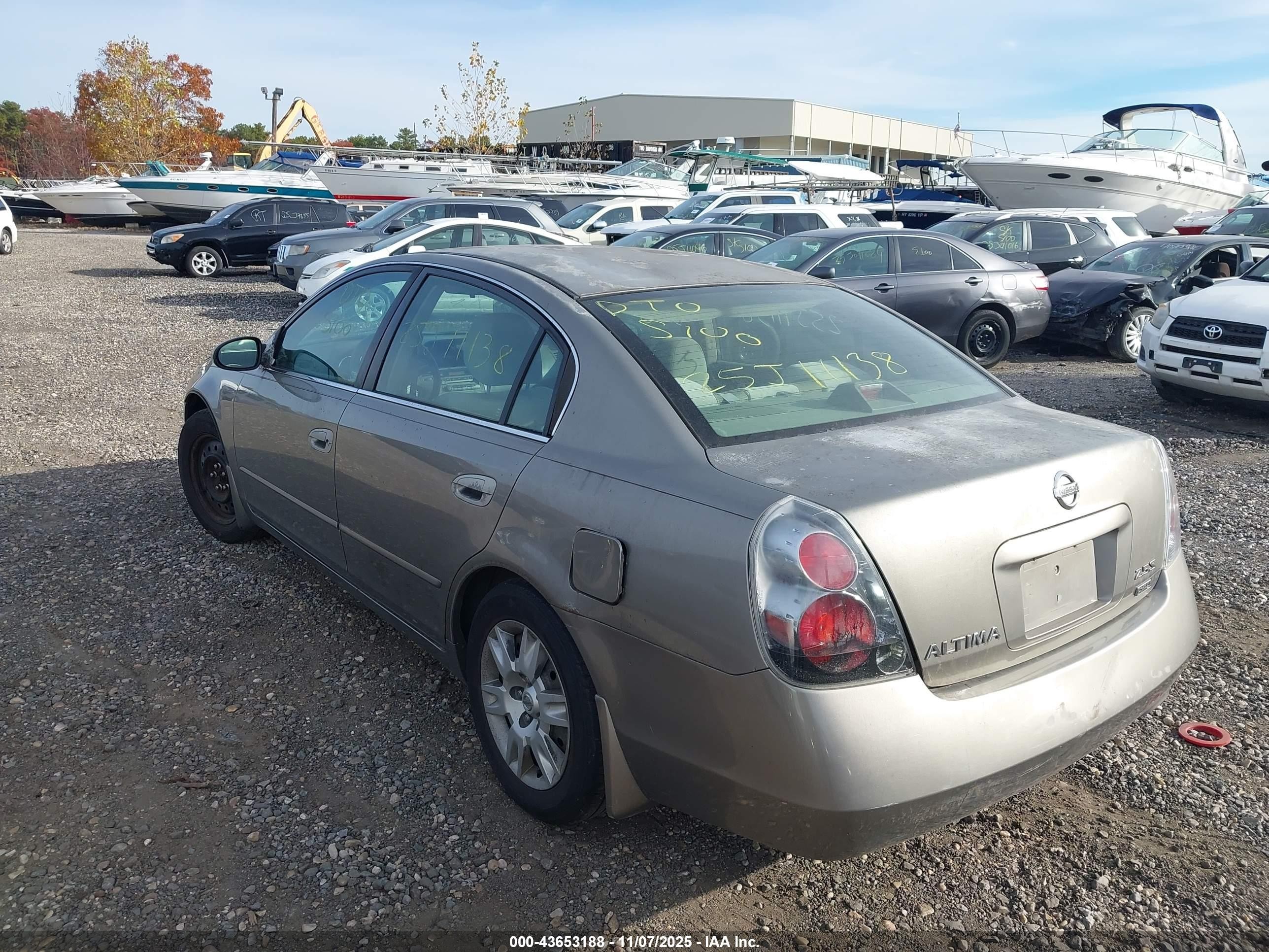2006 Nissan Altima 2.5 S Silver vin: 1N4AL11DX6N372952