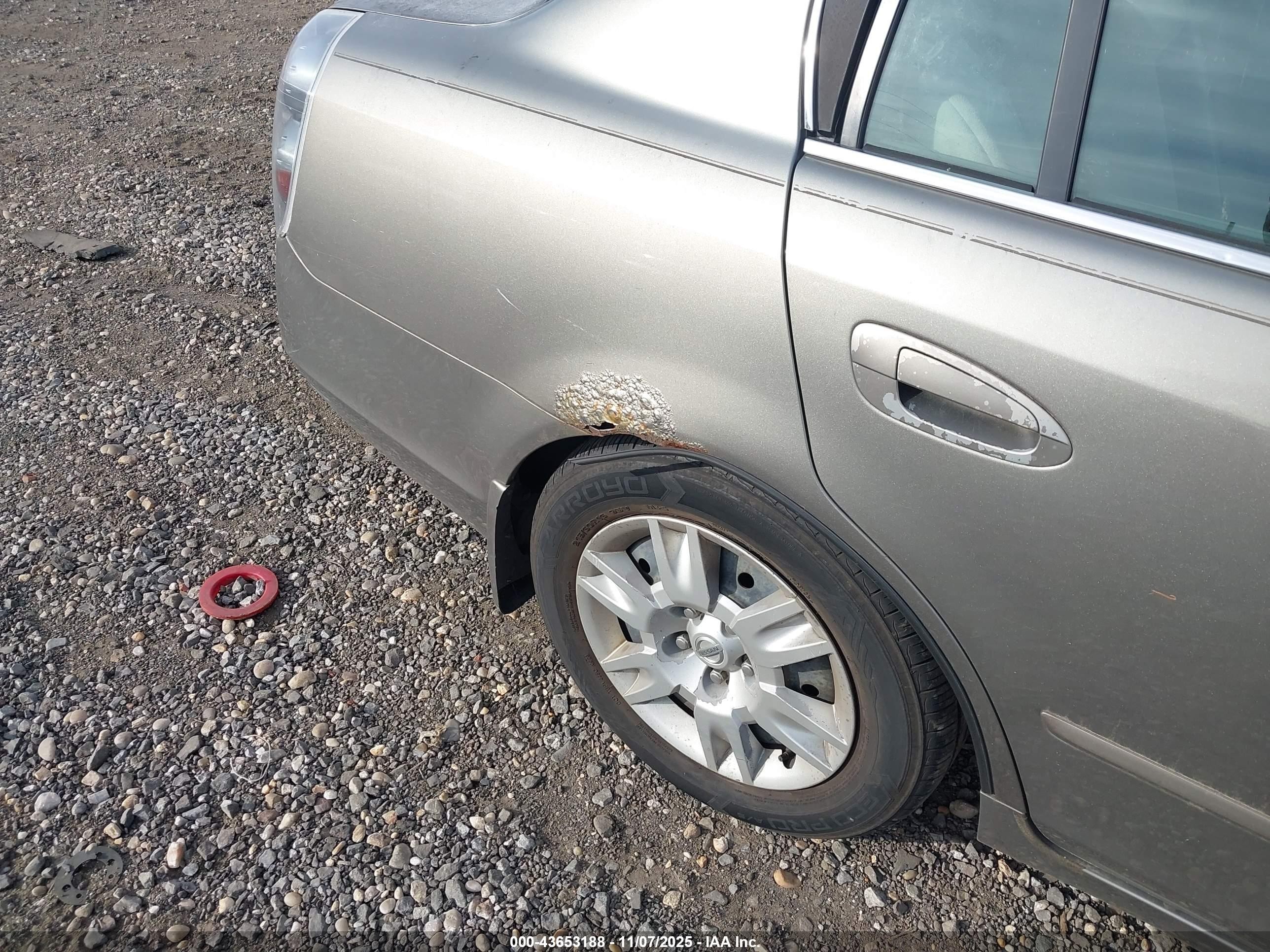 2006 Nissan Altima 2.5 S Silver vin: 1N4AL11DX6N372952